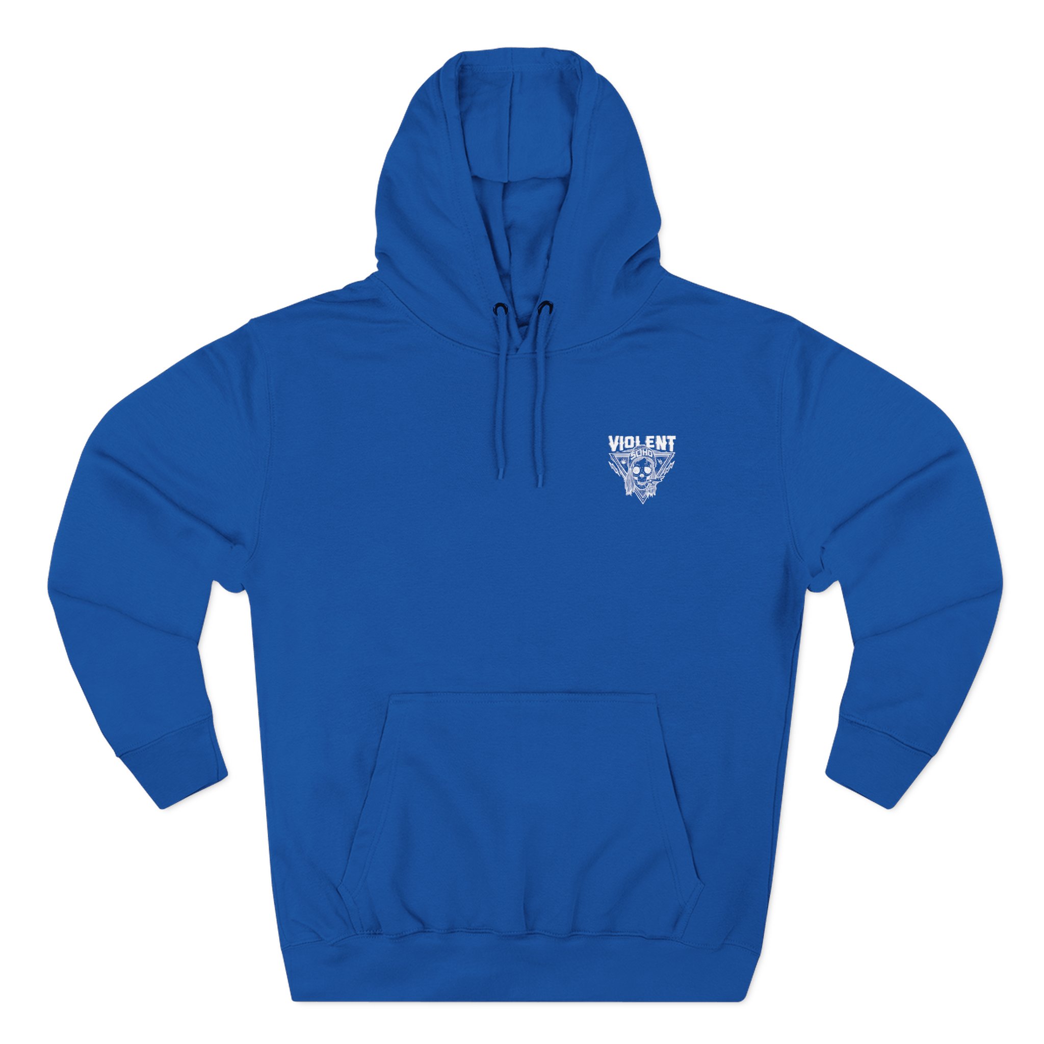 Violent Soho Blazin Skull Three-Panel Fleece Hoodie - Image 9