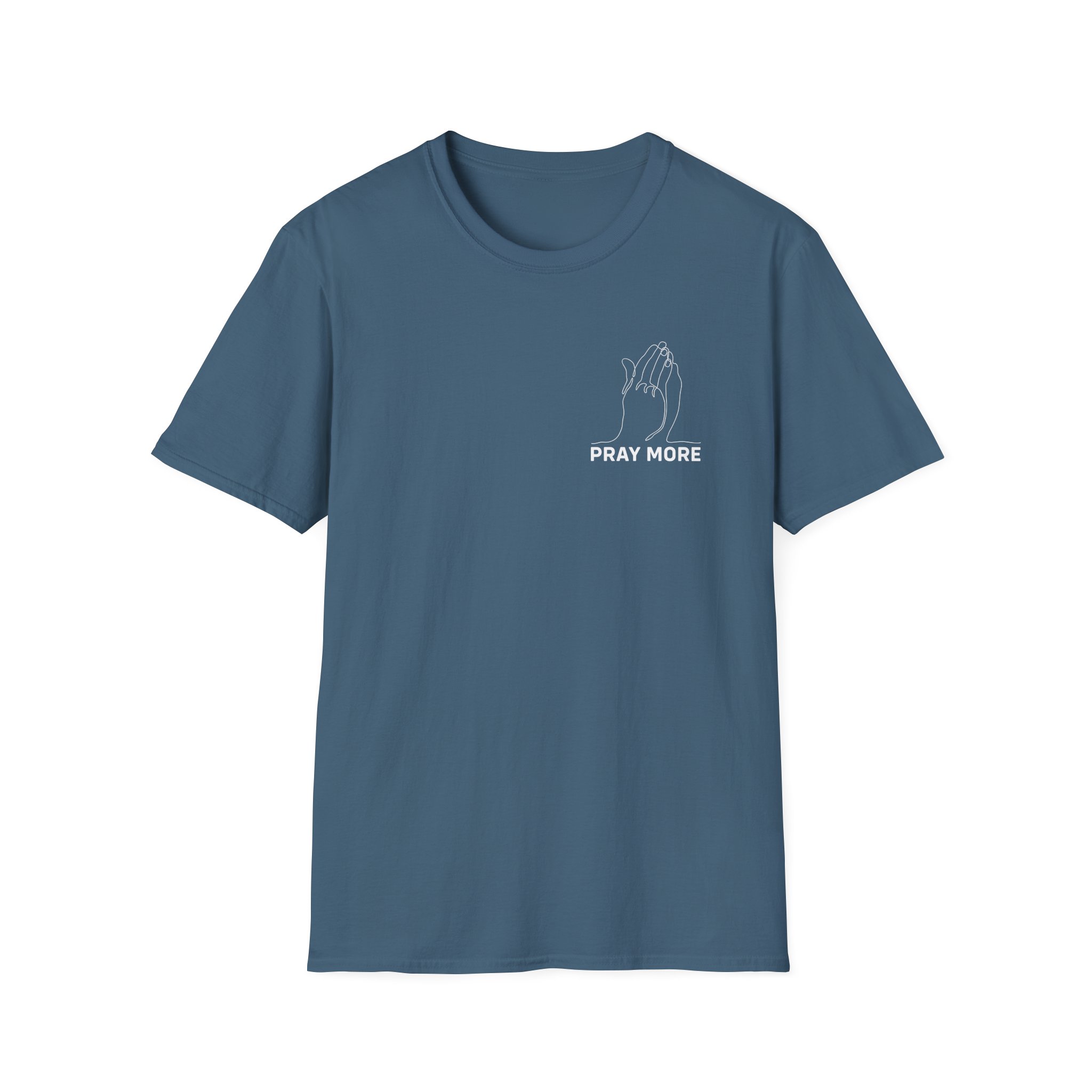Roman Atwood Pray More Unisex Softstyle T-Shirt - Image 9