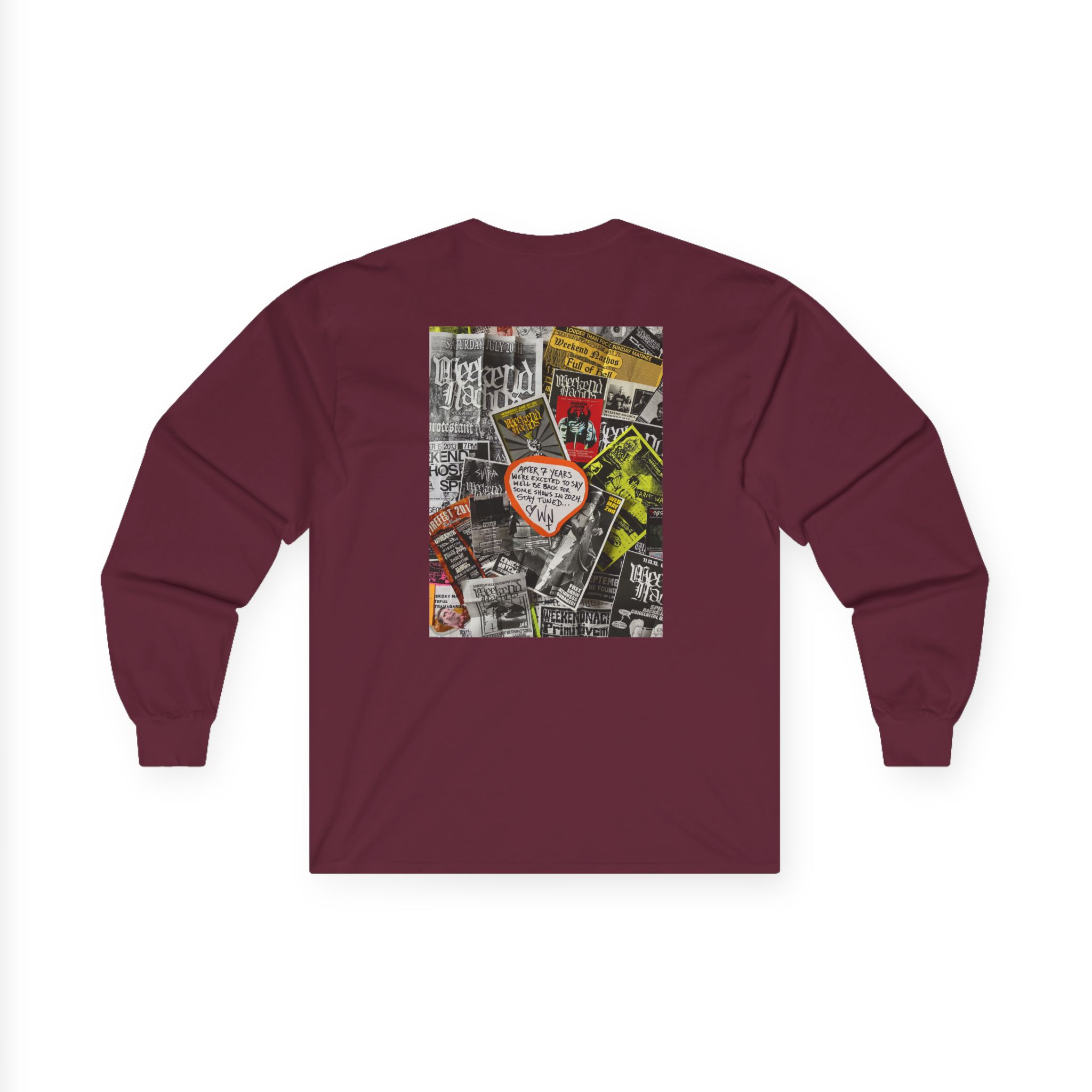 Weekend Nachos Unisex Ultra Cotton Long Sleeve Tee - Image 4