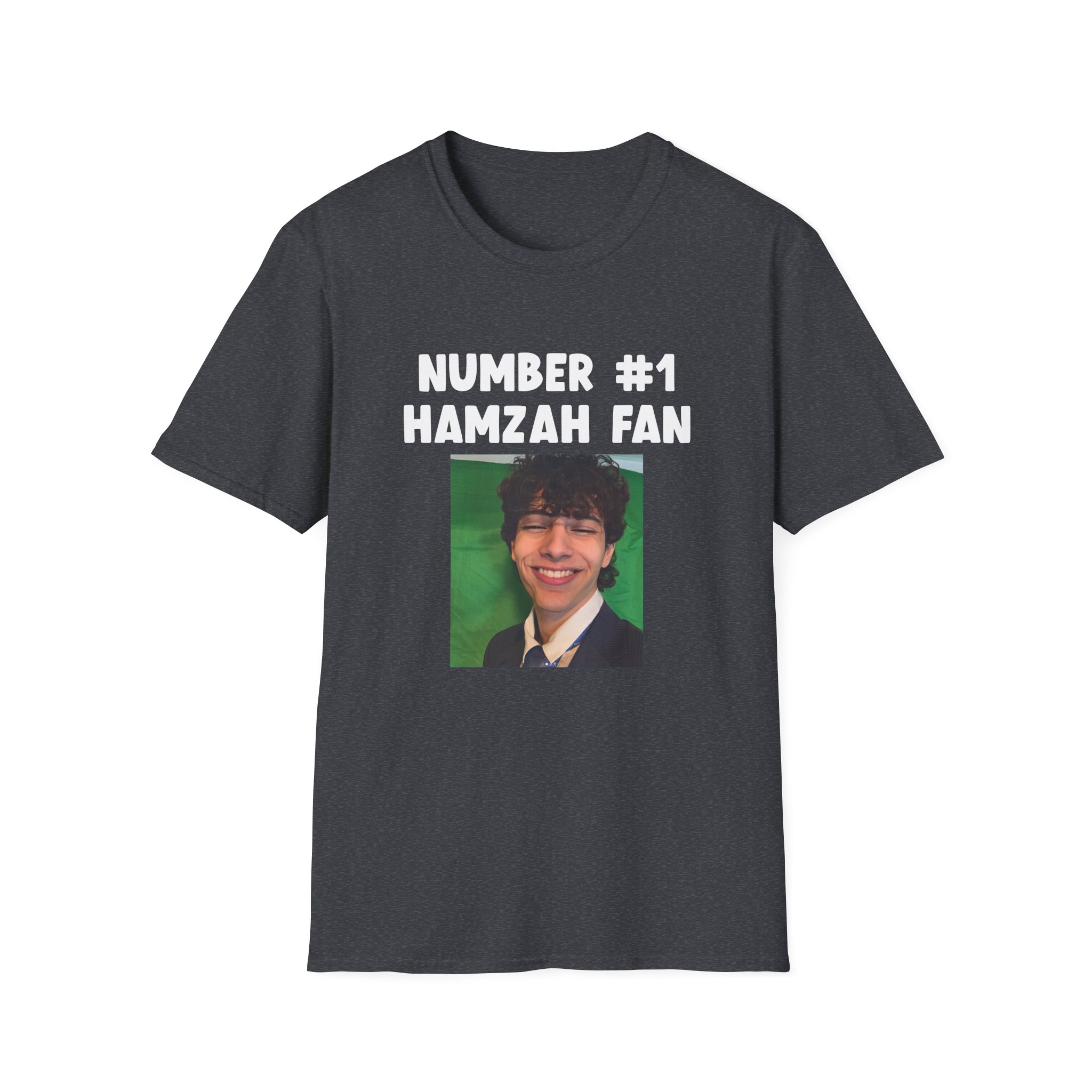 Hamza Slushynoobz Fan Unisex Softstyle T-Shirt - Image 15