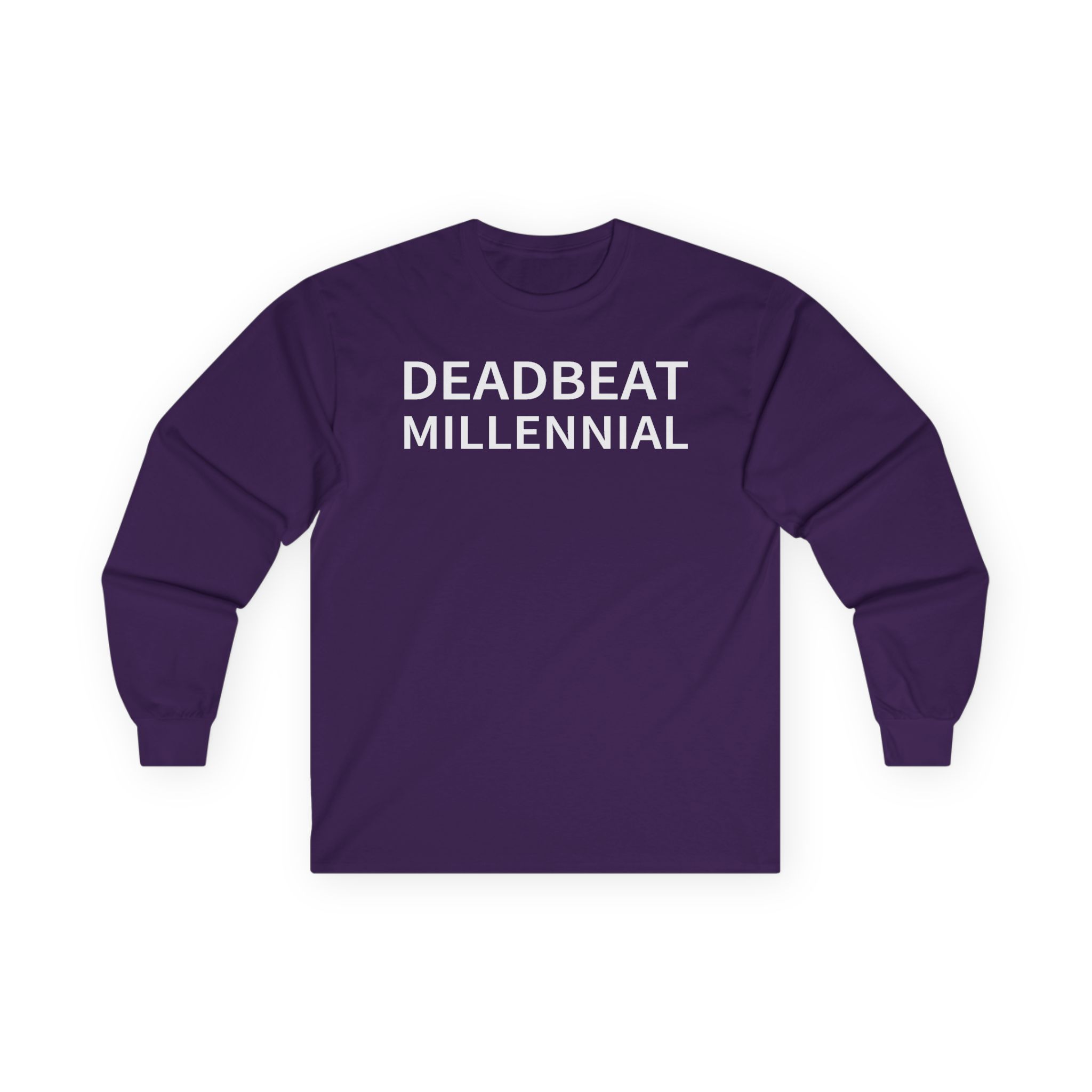 The Snuts Deadbeat Millennial Unisex Ultra Cotton Long Sleeve Tee - Image 15