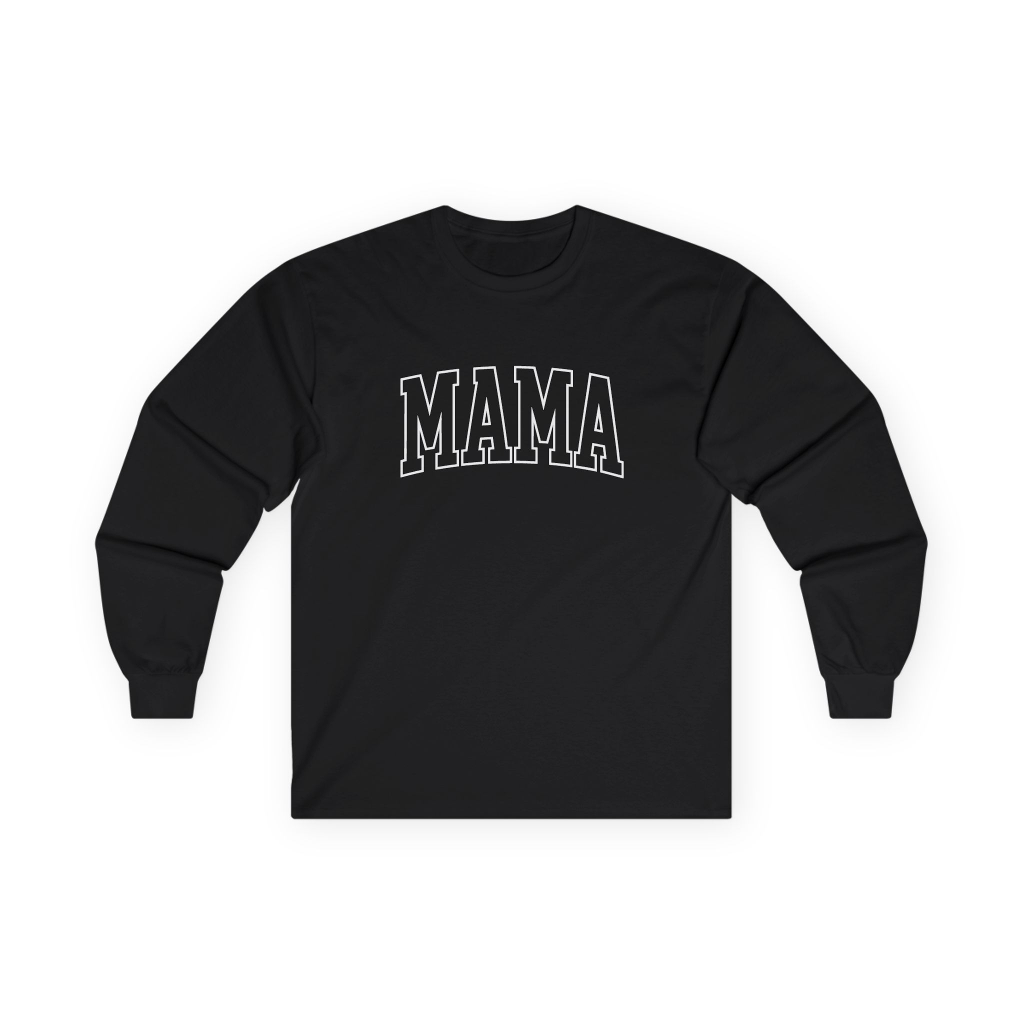 The Toast Collegiate Mama Unisex Ultra Cotton Long Sleeve Tee - Image 3