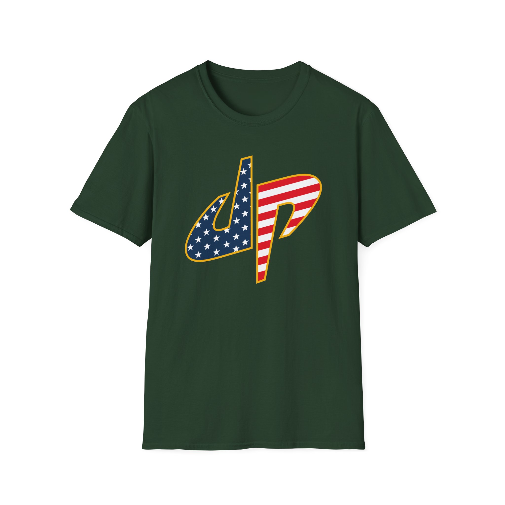 Dude Perfect Stars & Stripes Unisex Softstyle T-Shirt - Image 11