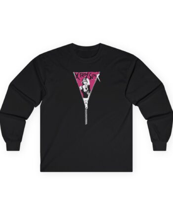 X-ray Spex Zipper Unisex Ultra Cotton Long Sleeve Tee
