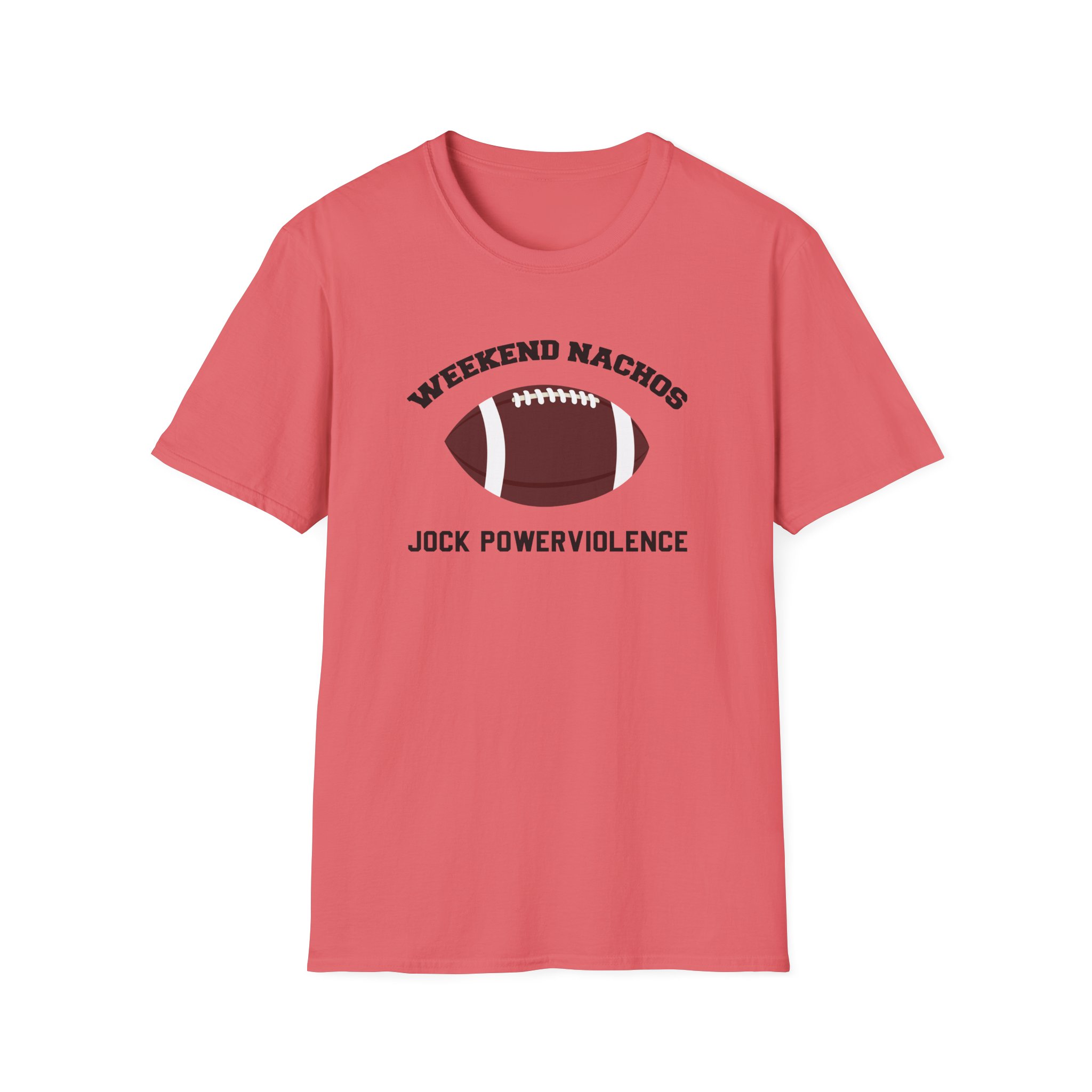 Weekend Nachos Jock Unisex Softstyle T-Shirt - Image 3