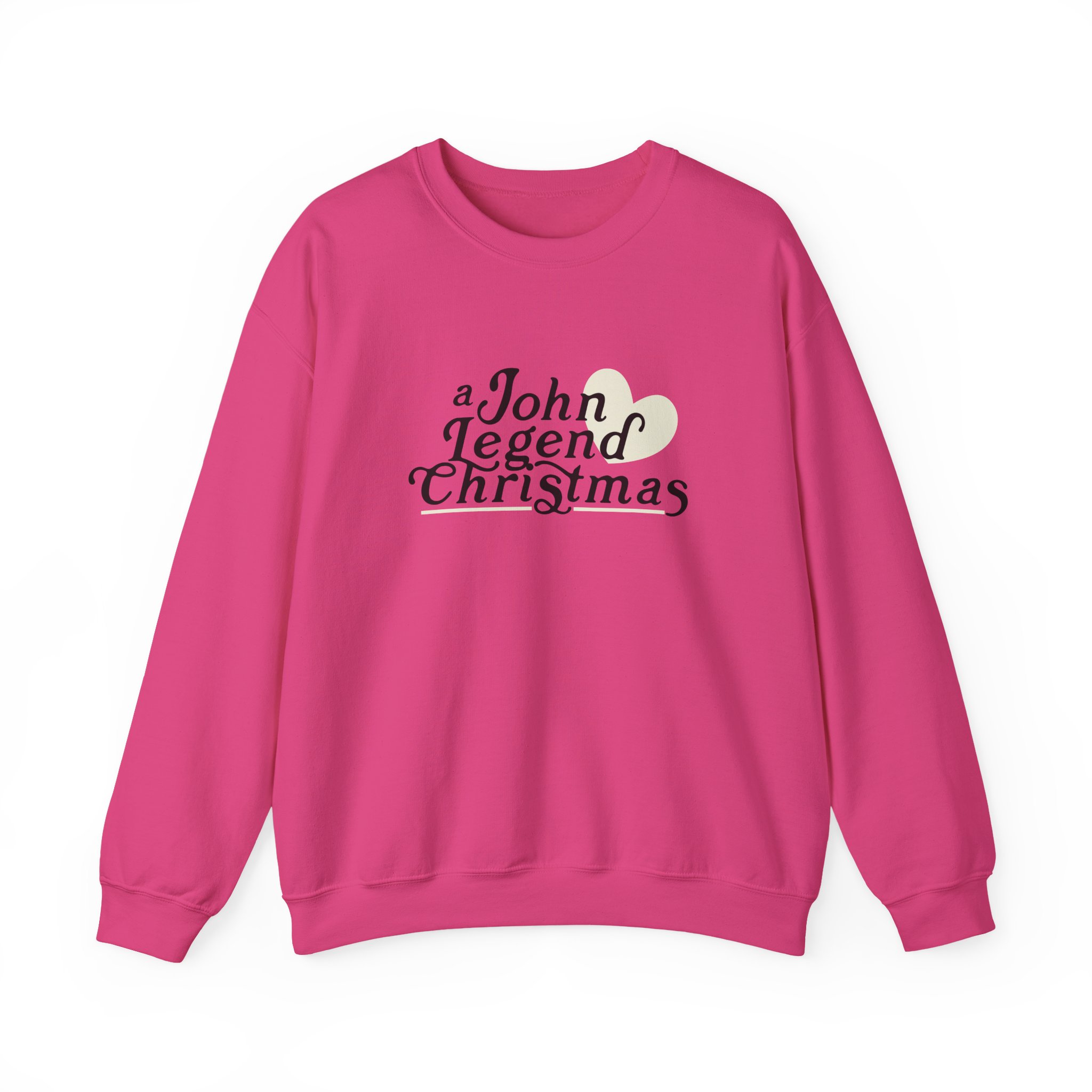 John Legend Christmas Unisex Heavy Blend™ Crewneck Sweatshirt - Image 21