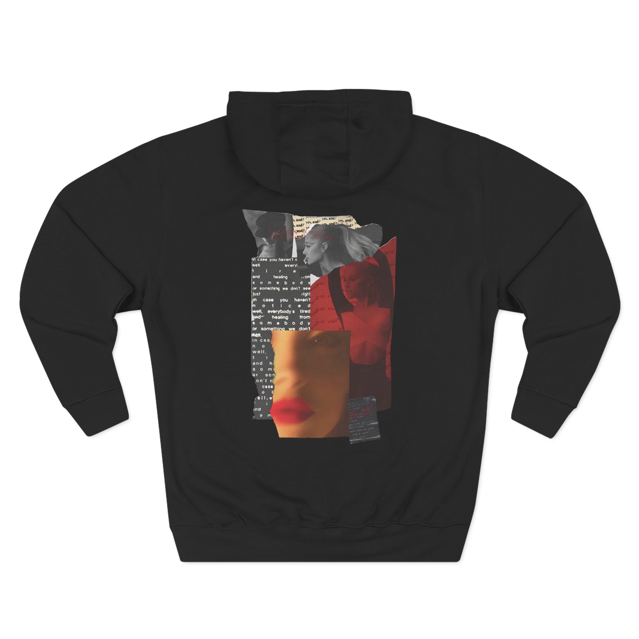 AG Yes, and? Collage Three-Panel Fleece Hoodie - Image 4