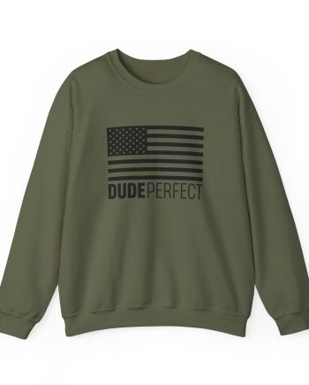 Dude Perfect Tonal Flag Unisex Heavy Blend™ Crewneck Sweatshirt