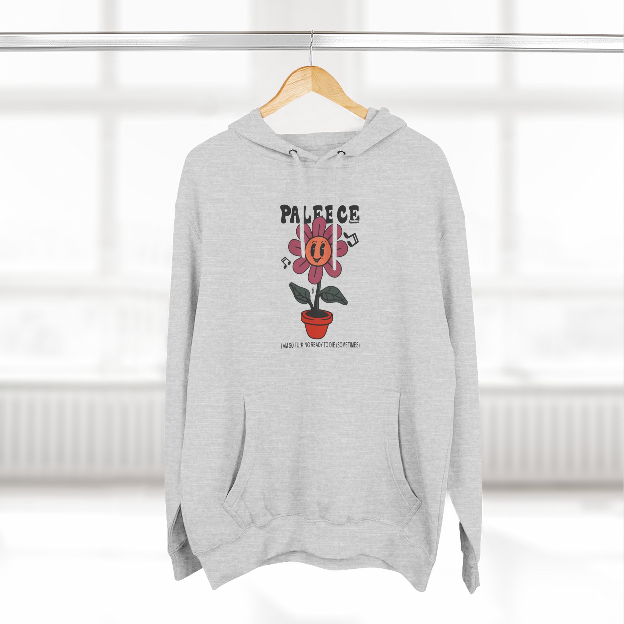 Paleface Swiss Flower Three-Panel Fleece Hoodie - Image 8