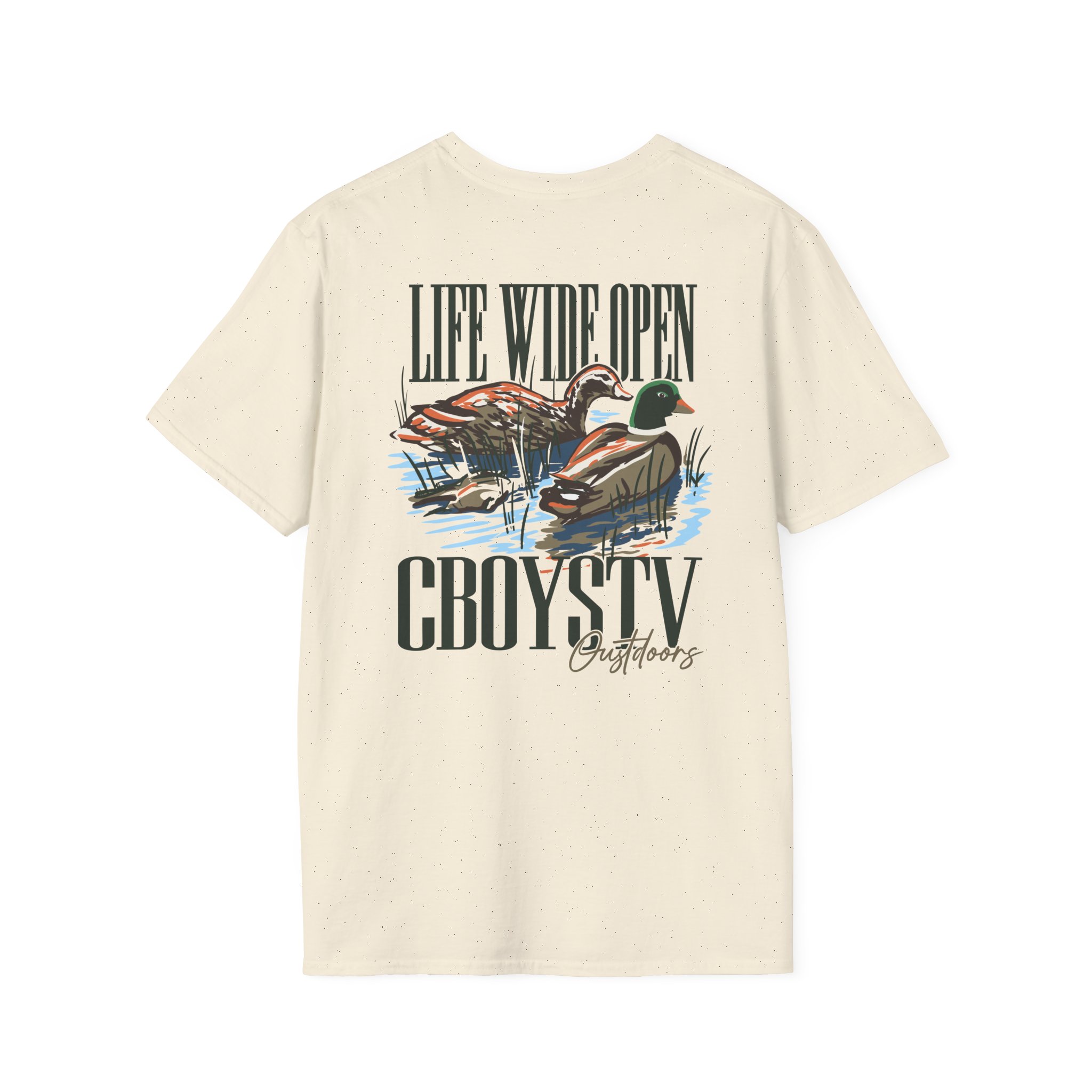 Cboystv Mallard Unisex Softstyle T-Shirt - Image 10