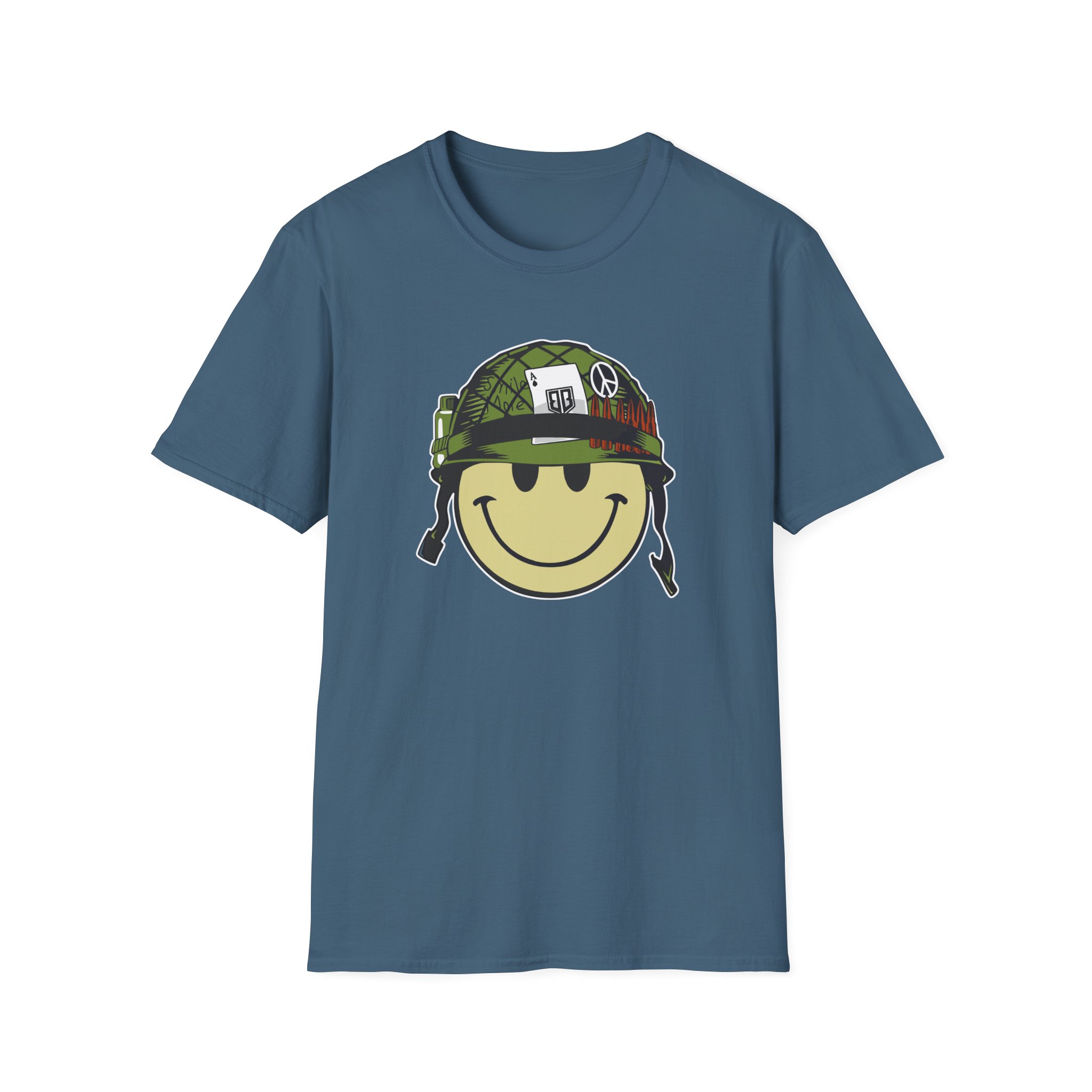 Roman Atwood Smiley Unisex Softstyle T-Shirt - Image 13