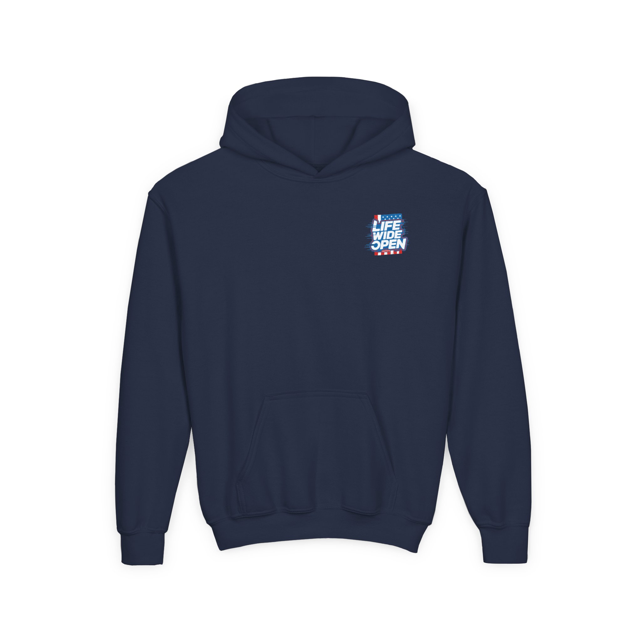 Cboystv Patriot Youth Heavy Blend Hooded Sweatshirt - Image 11