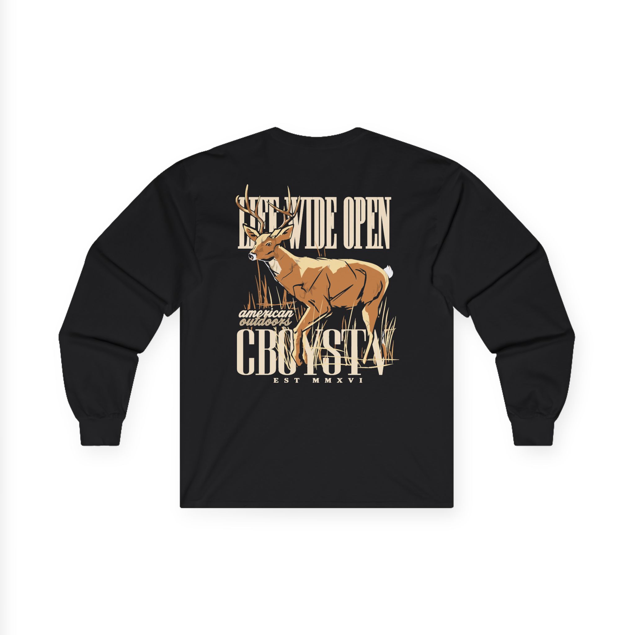 Cboystv Whitetail Unisex Ultra Cotton Long Sleeve Tee - Image 2