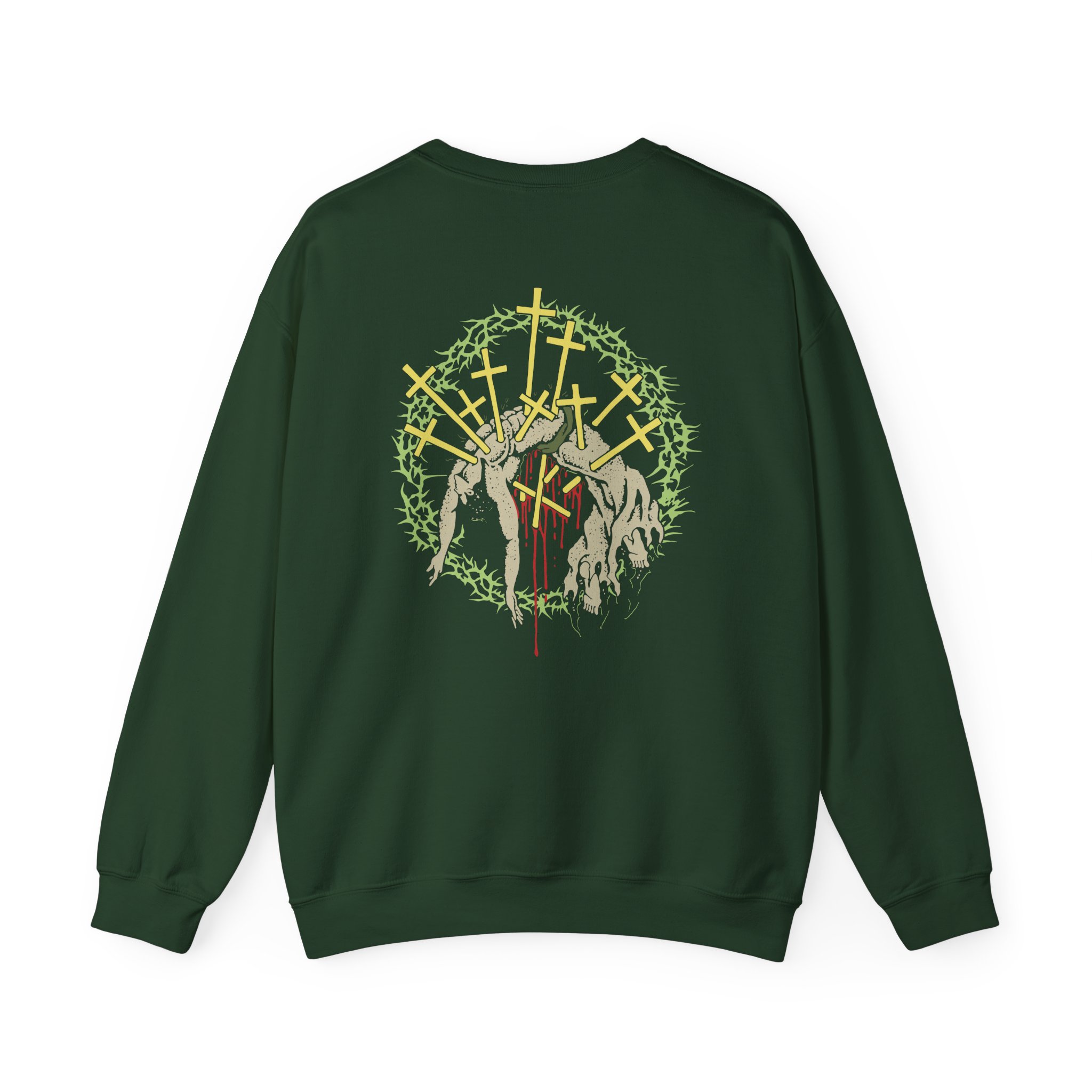 Knocked Loose Crown of Thorns Unisex Heavy Blend™ Crewneck Sweatshirt - Image 6