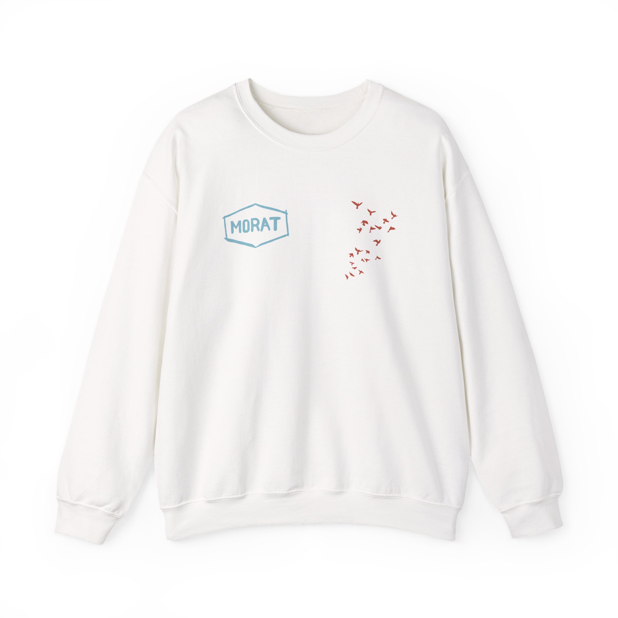 Morat A superhero Unisex Heavy Blend™ Crewneck Sweatshirt - Image 3