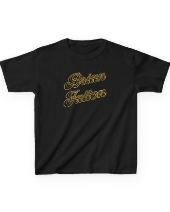 Brian Fallon Gold Text Kids Heavy Cotton™ Tee