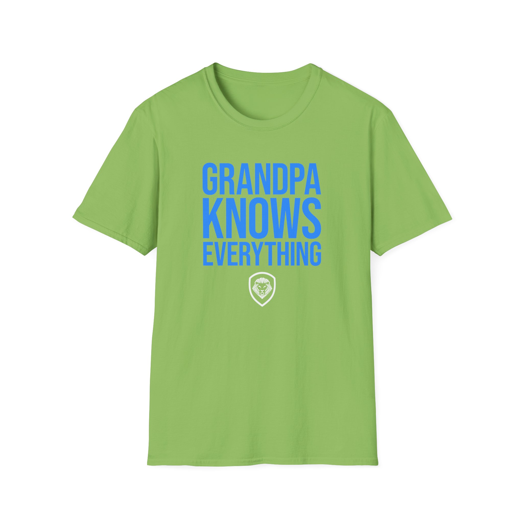 Valuetainment Grandpa Knows Everything Unisex Softstyle T-Shirt - Image 9