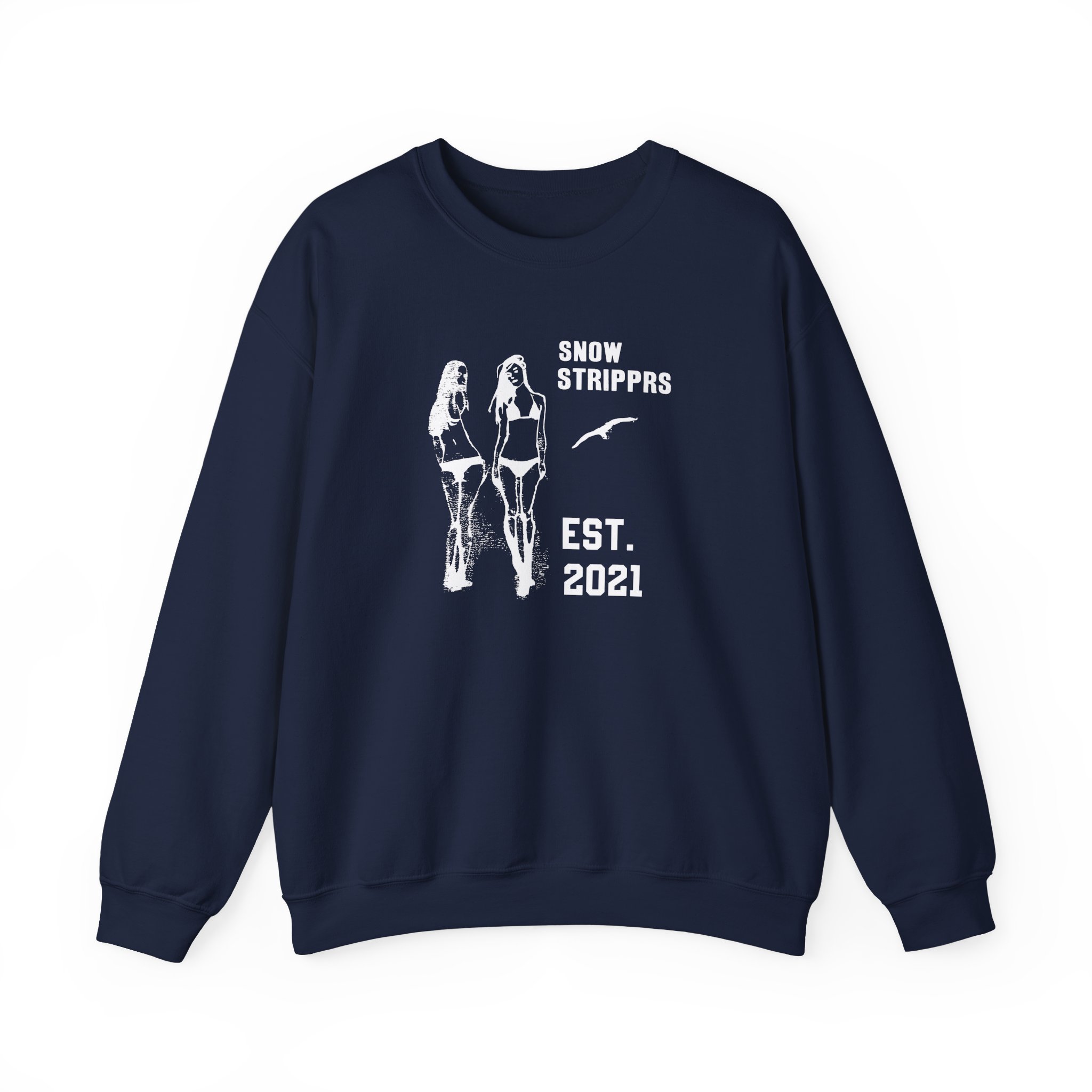 Snow Strippers Unisex Heavy Blend™ Crewneck Sweatshirt - Image 11