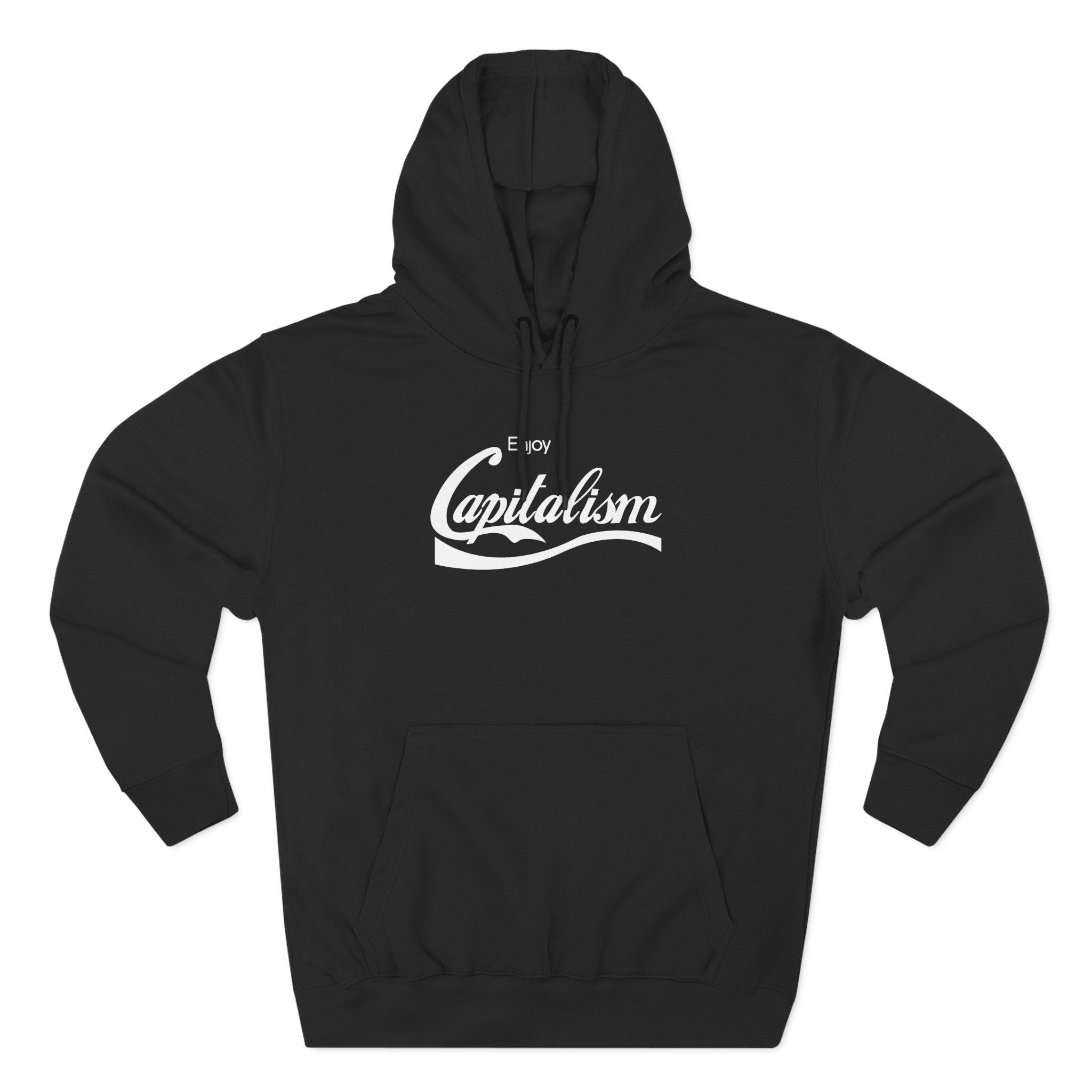 Valuetainment Enjoy Capitalism Three-Panel Fleece Hoodie