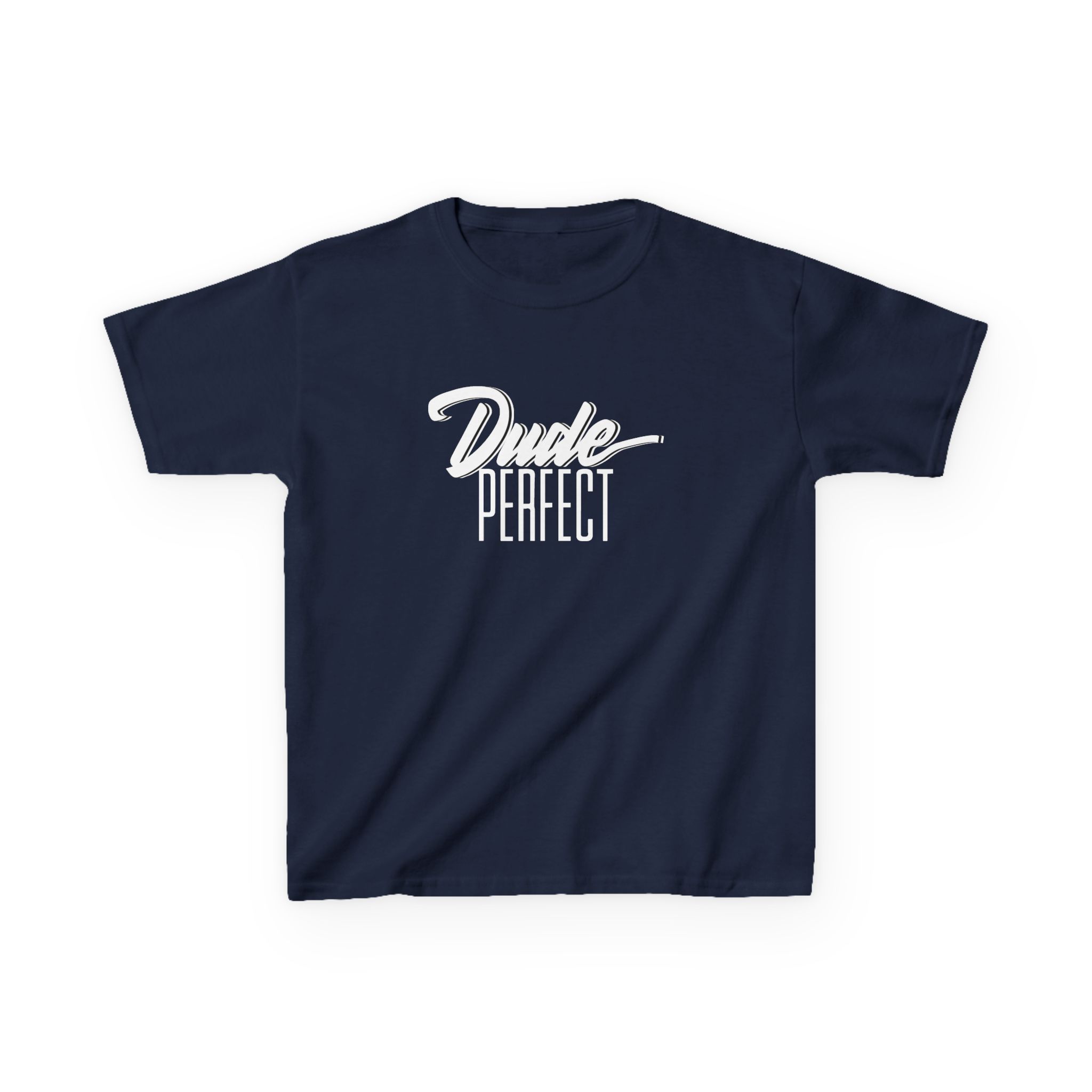 Dude Perfect Dude Script Kids Heavy Cotton™ Tee - Image 15