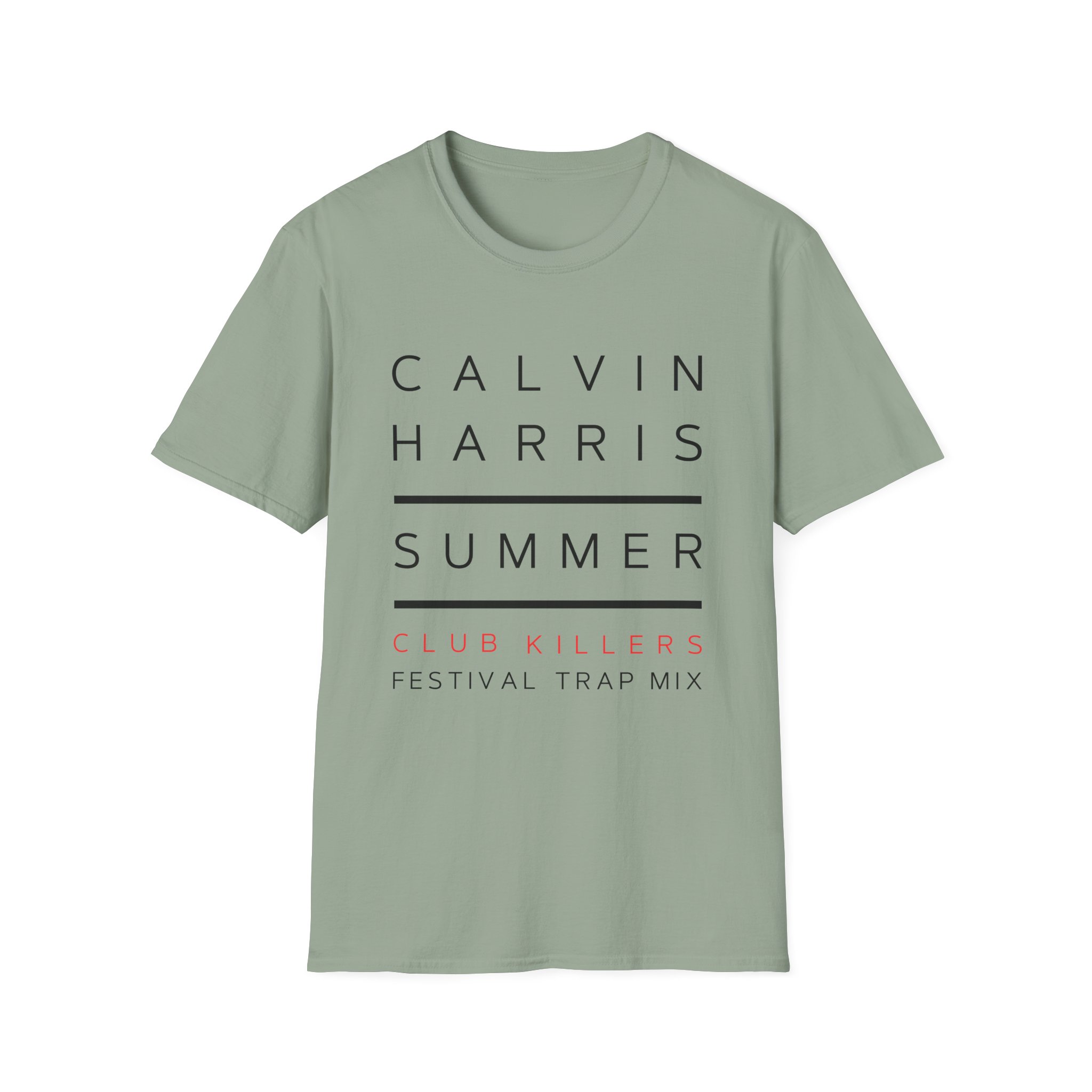 Calvin Harris Summer 4 Album Cover Unisex Softstyle T-Shirt - Image 15