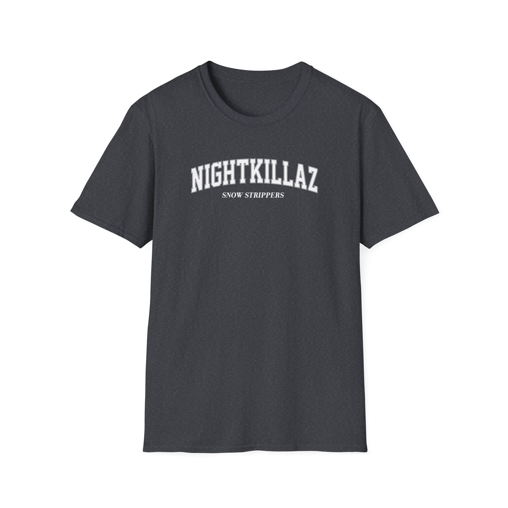 Snow Strippers Nightkillaz Unisex Softstyle T-Shirt - Image 17