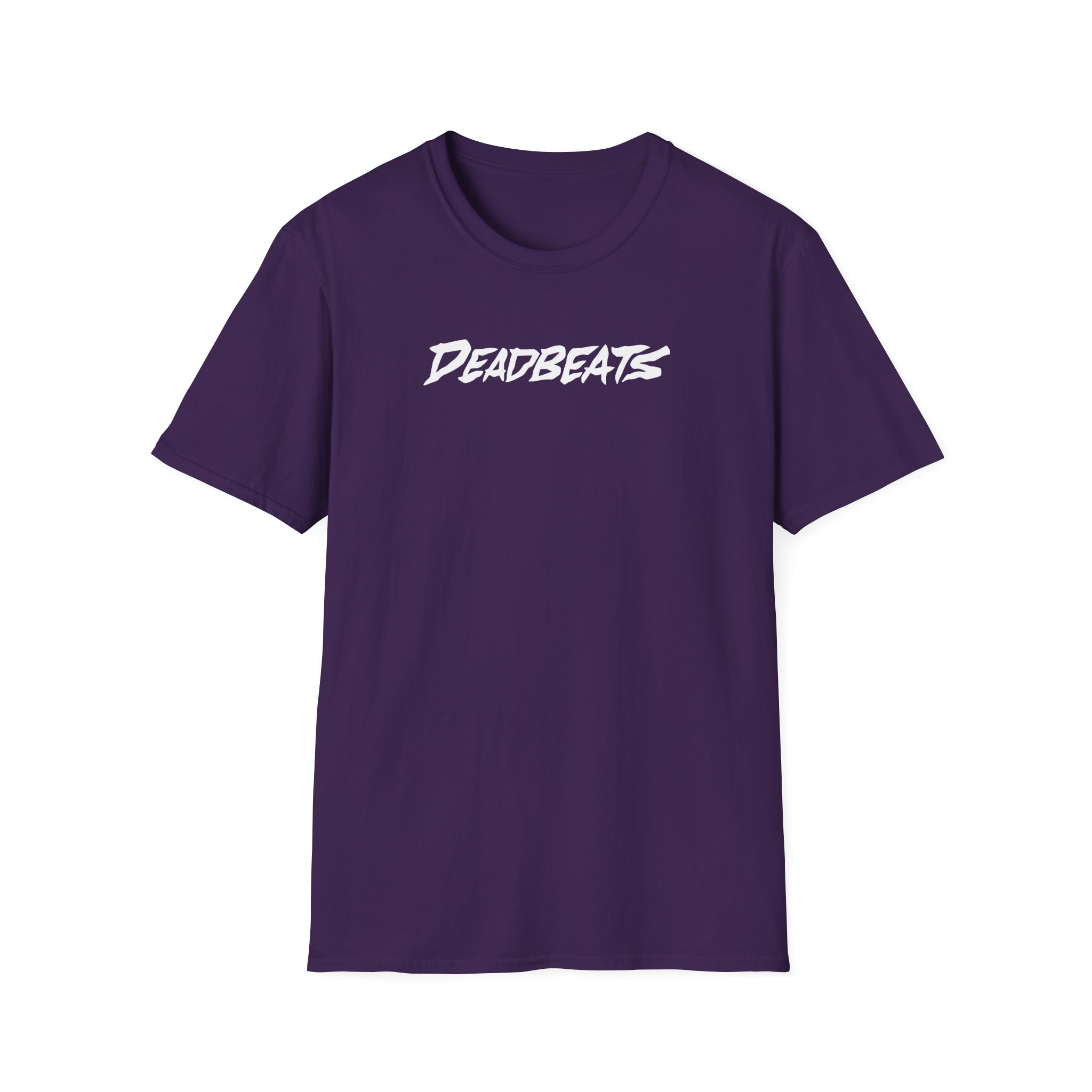 Deadbeats Label Logo Unisex Softstyle T-Shirt - Image 27