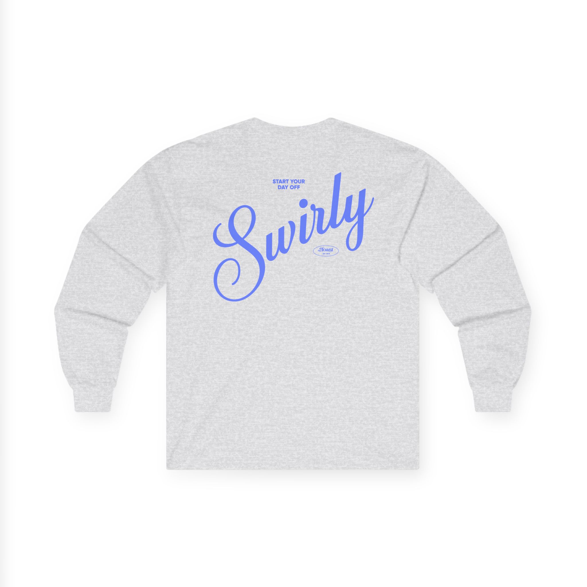 The Toast Swirly Unisex Ultra Cotton Long Sleeve Tee - Image 4