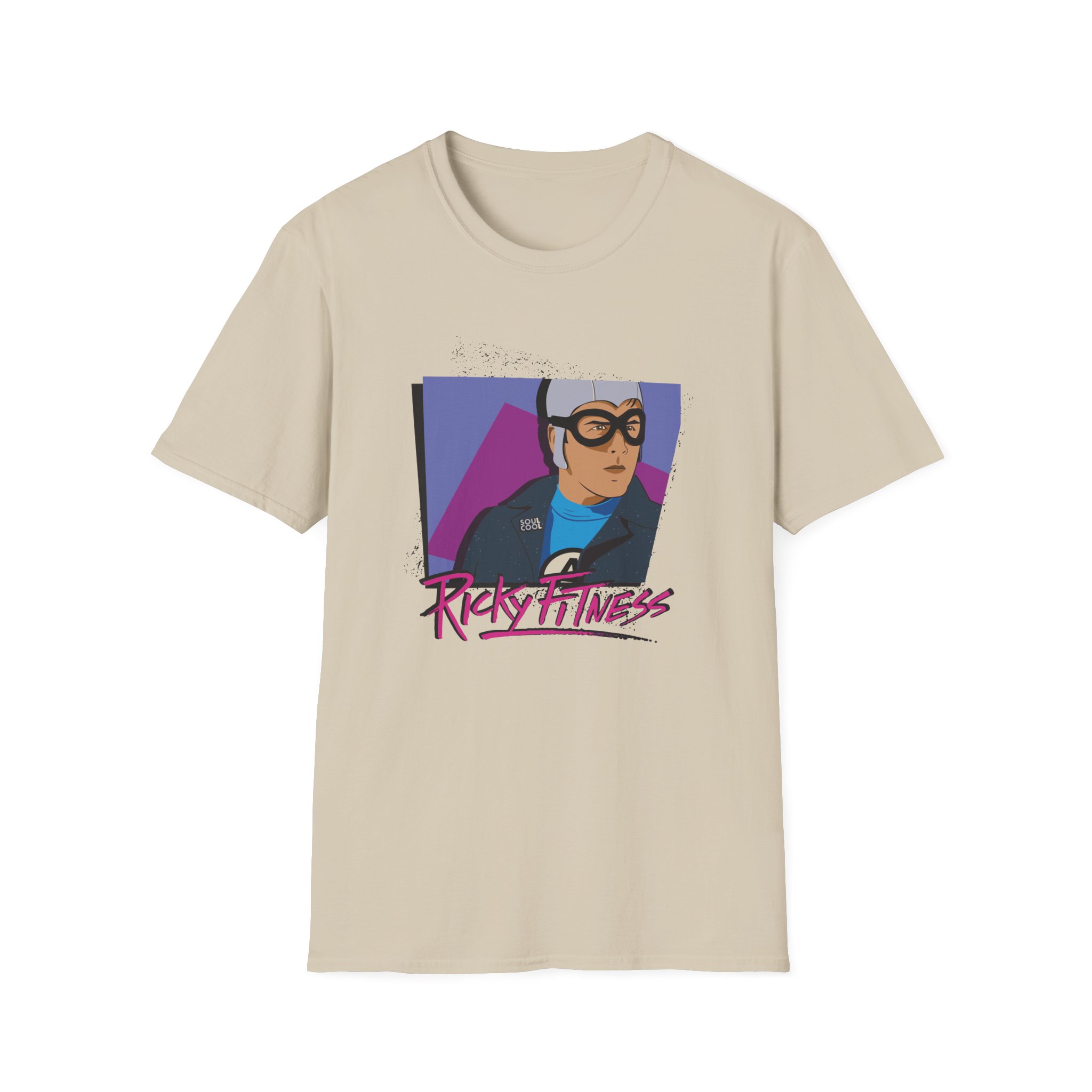 The Aquabats Ricky Fitness Soul Cool Unisex Softstyle T-Shirt - Image 5