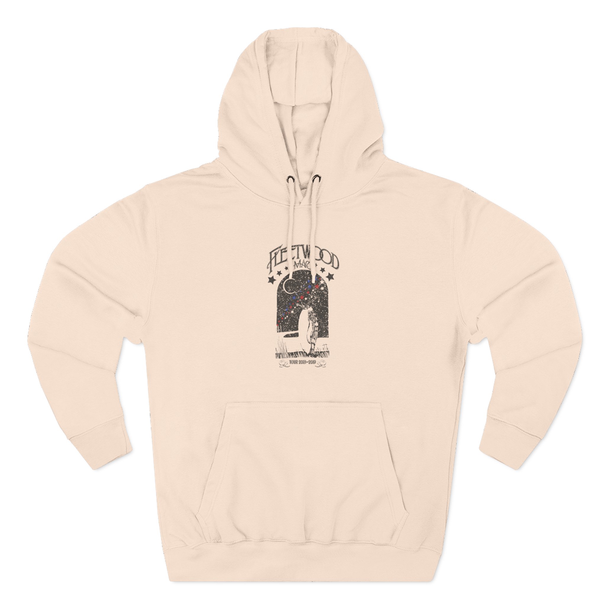 Fleetwood Mac Tour 2018 - 2019 Penguin Three-Panel Fleece Hoodie