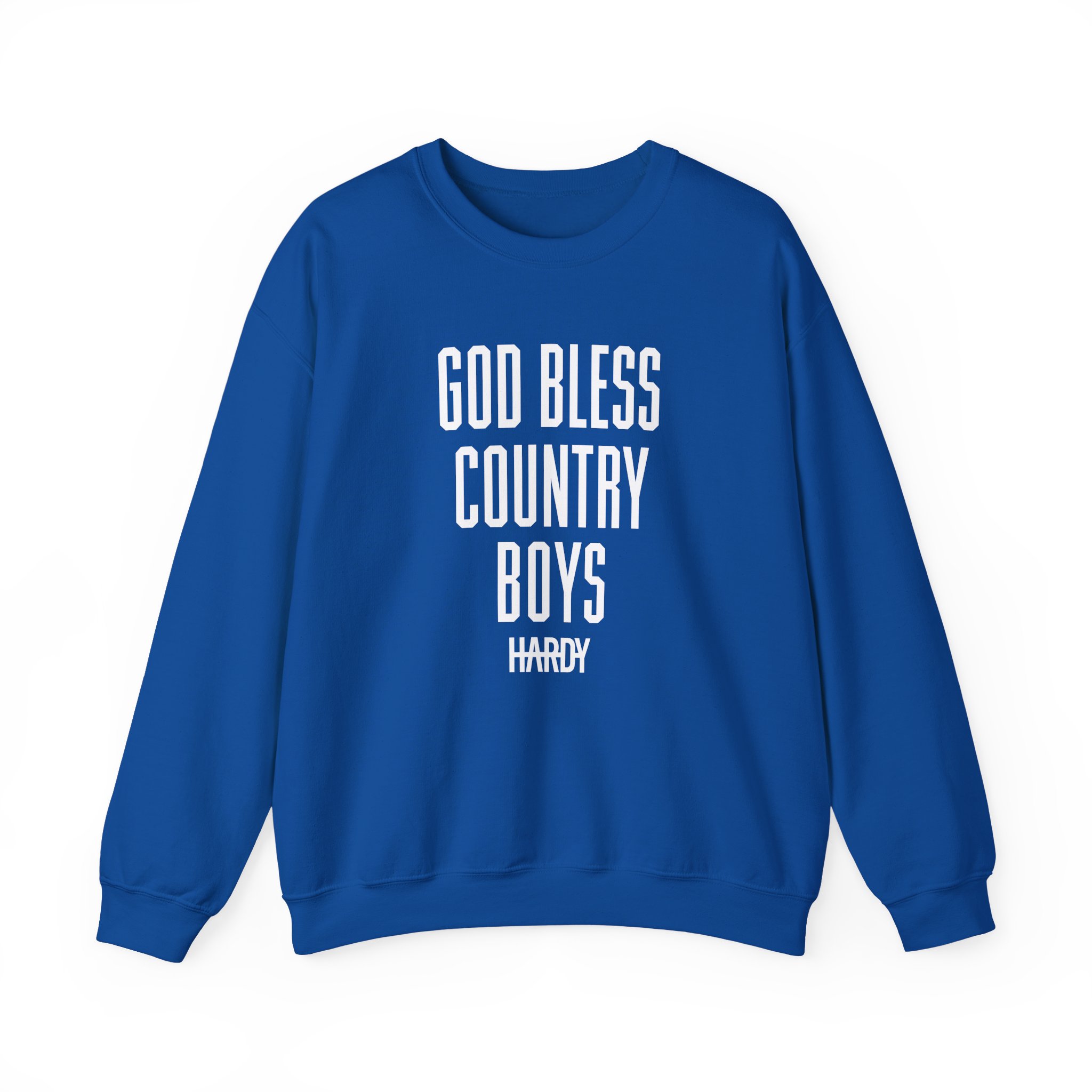 Hd God Bless Country Boys Unisex Heavy Blend™ Crewneck Sweatshirt - Image 17