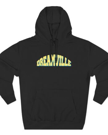 J cole Dreamville Three-Panel Fleece Hoodie