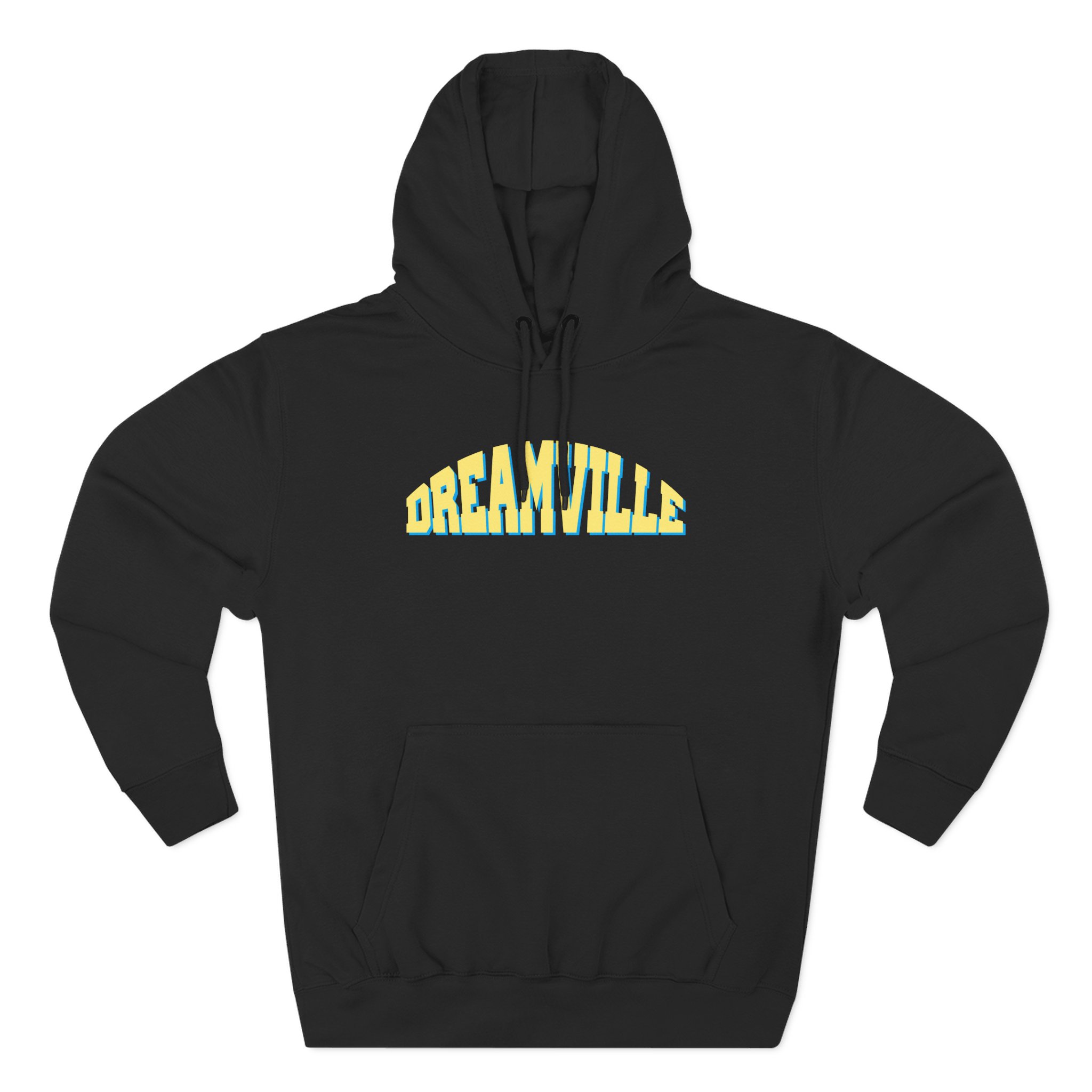 J cole Dreamville Three-Panel Fleece Hoodie