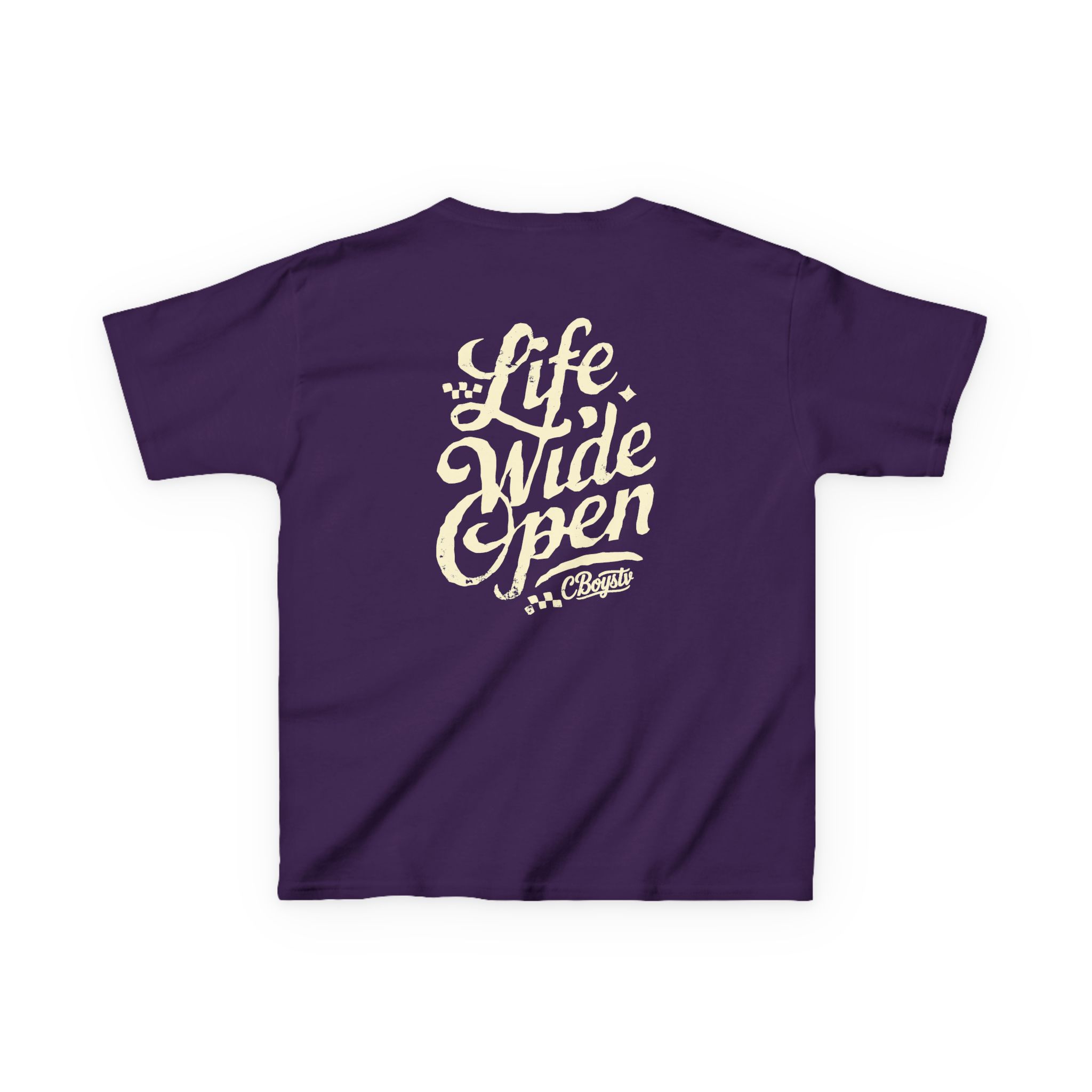 Kids Cboystv Tan Script Heavy Cotton™ Tee - Image 18