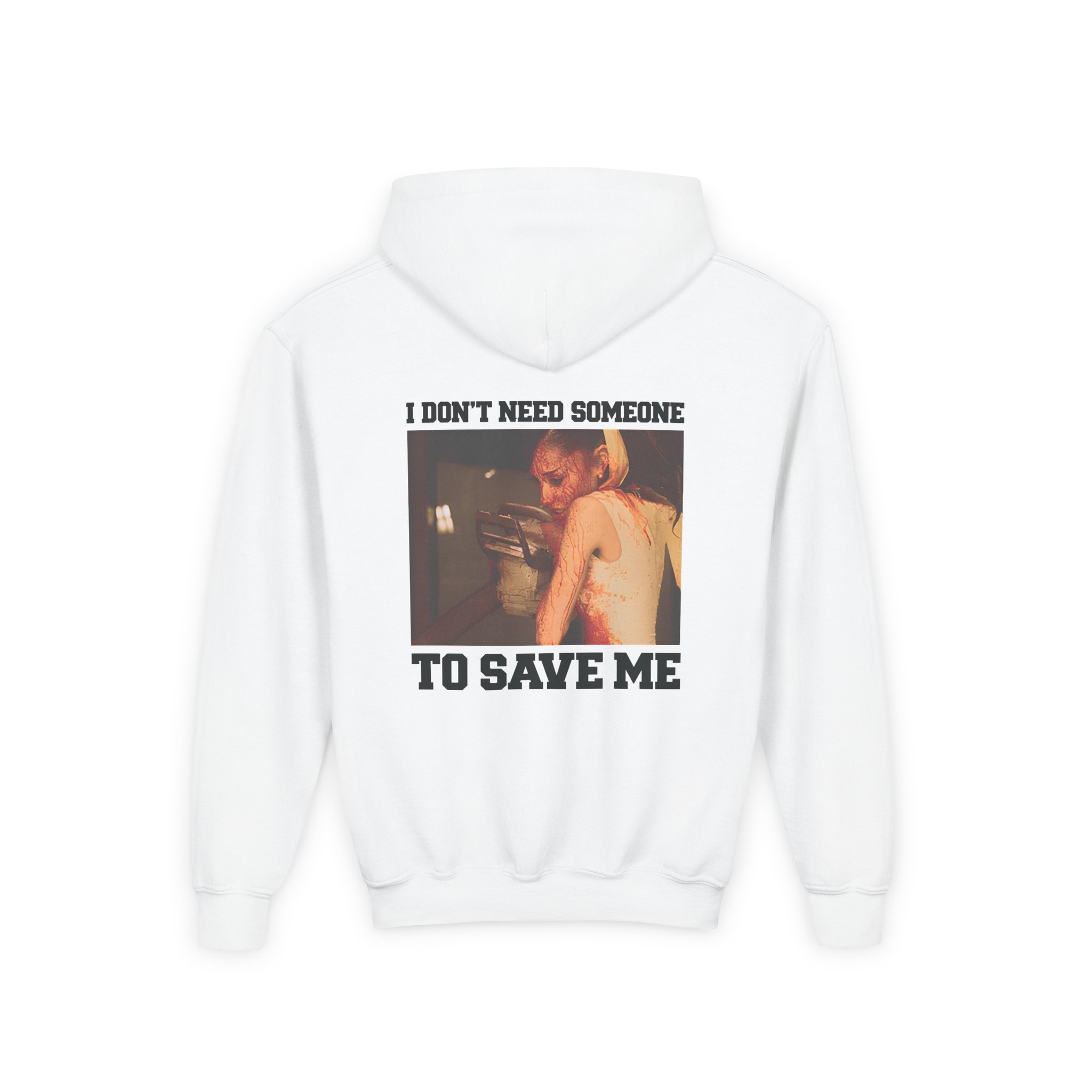 AG petal core Youth Heavy Blend Hooded Sweatshirt - Image 2
