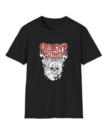 Violent Soho Murdoch Skull Unisex Softstyle T-Shirt