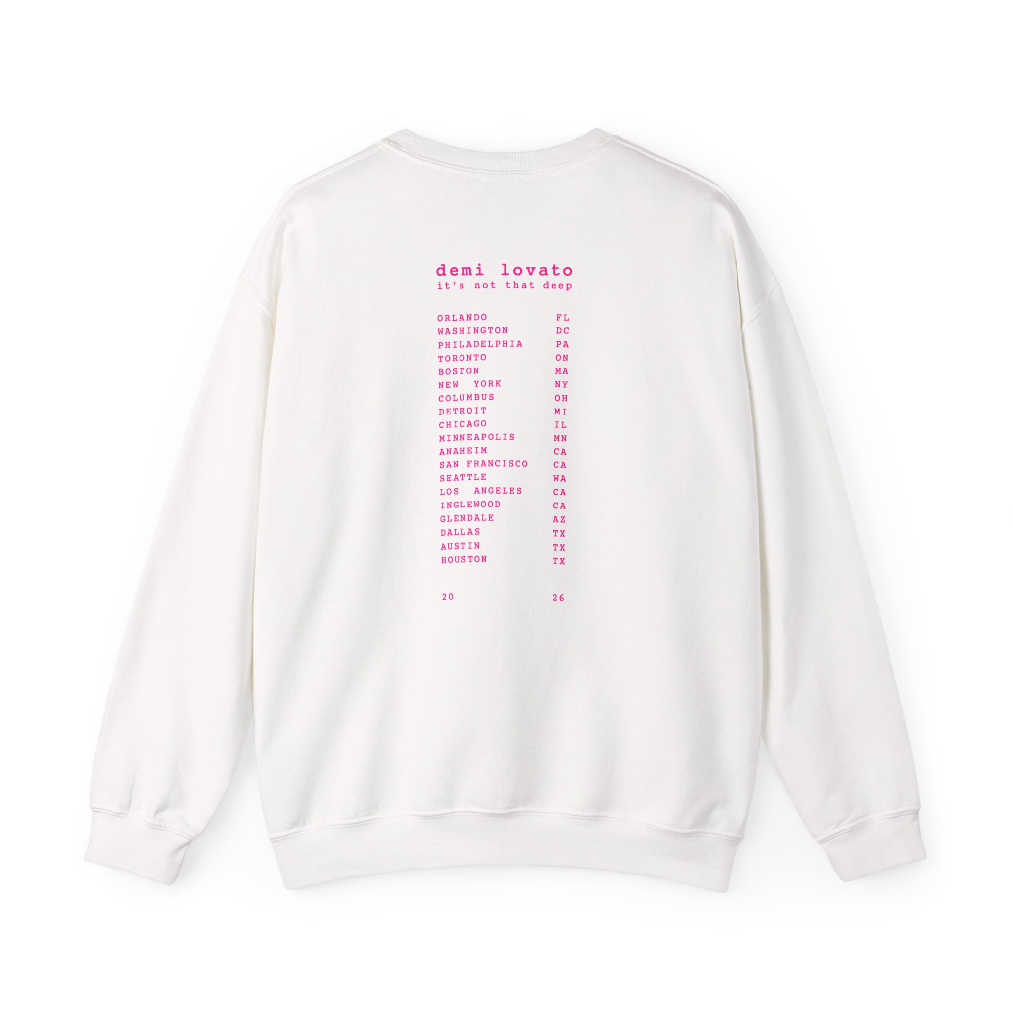 D L Unisex Heavy Blend™ Crewneck Sweatshirt - Image 2