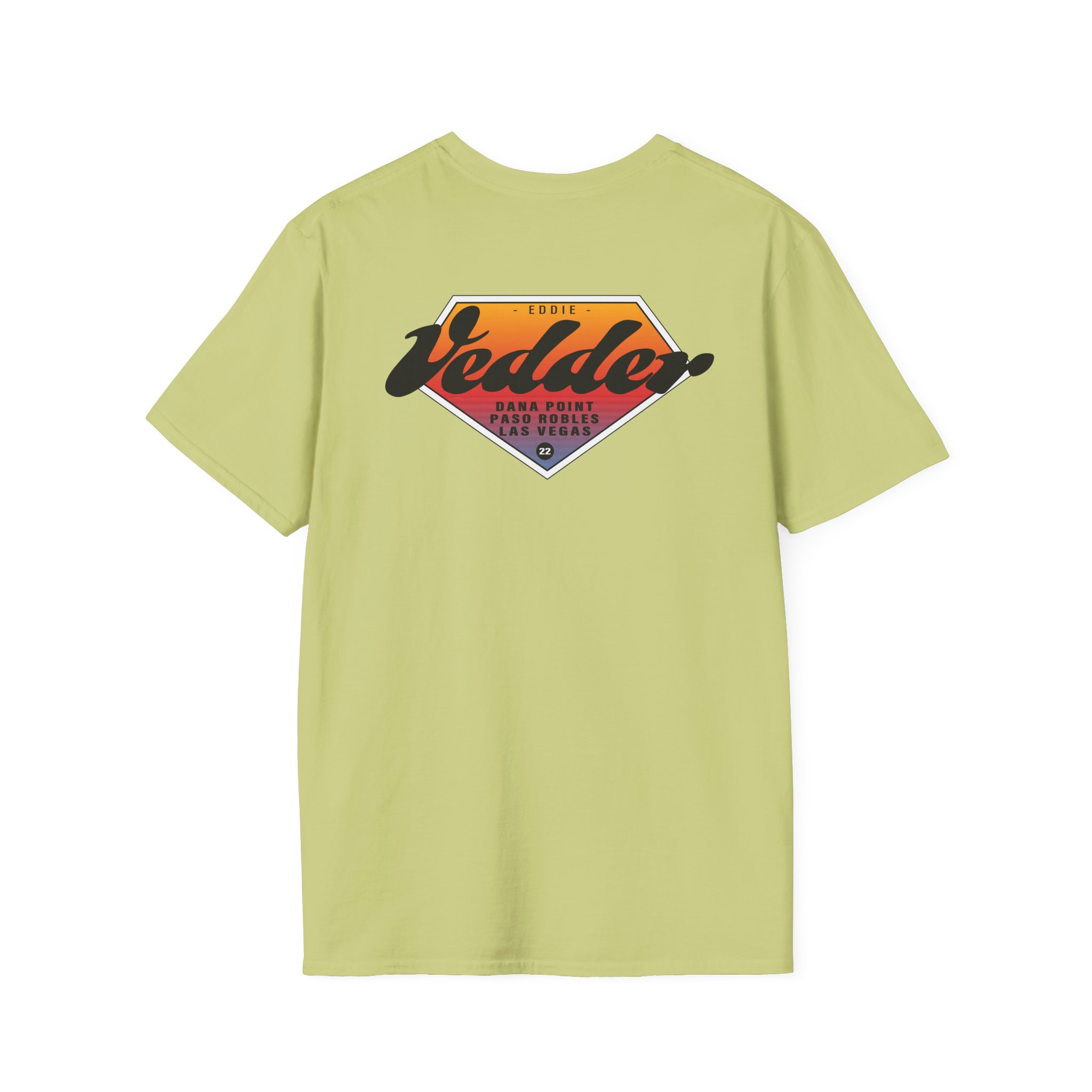 Eddie Vedder Gradient Unisex Softstyle T-Shirt - Image 12