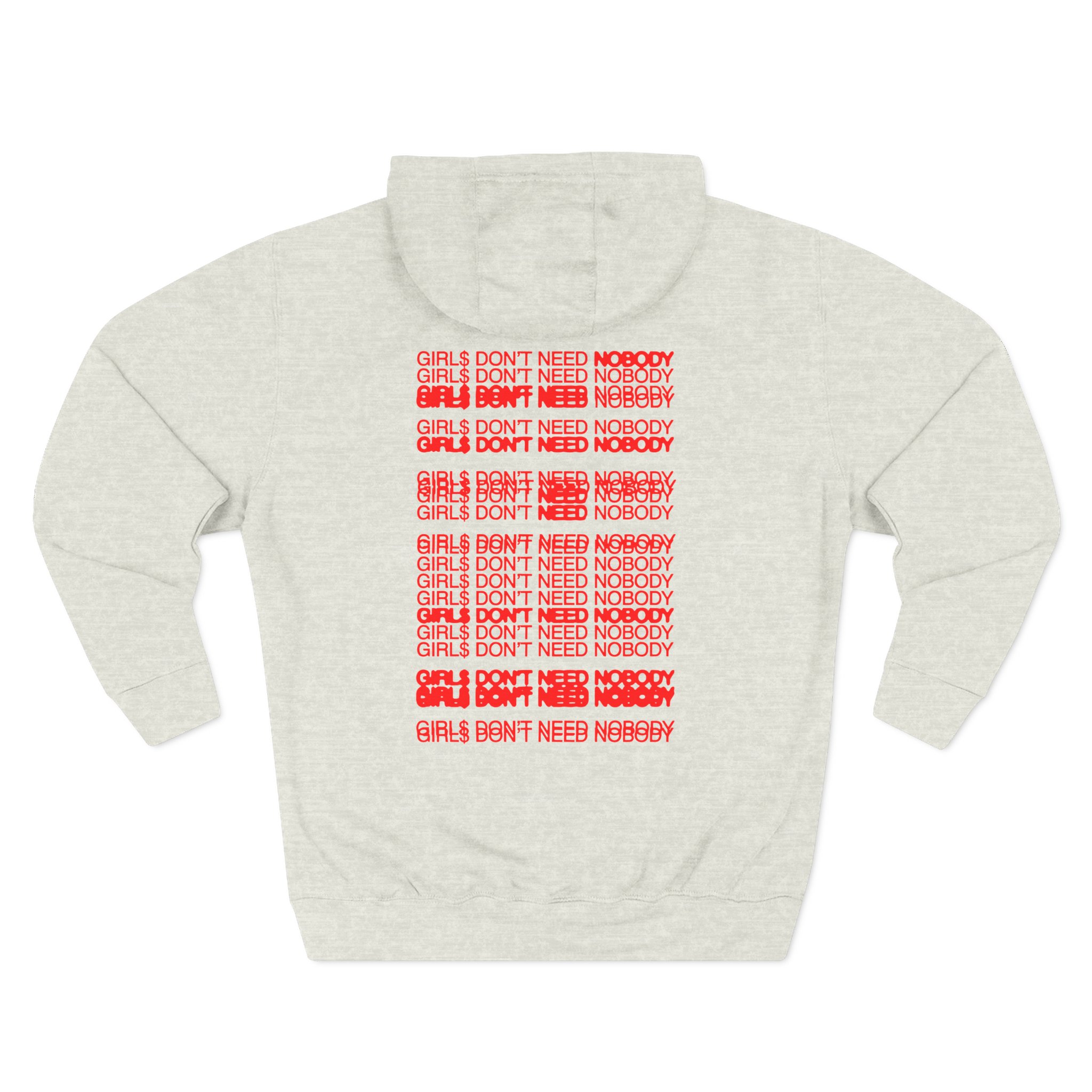 Dom Dolla Don't Need Nobody Repeat Three-Panel Fleece Hoodie - Image 14