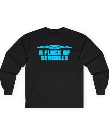 A Flock of Seagulls Logo Unisex Ultra Cotton Long Sleeve Tee