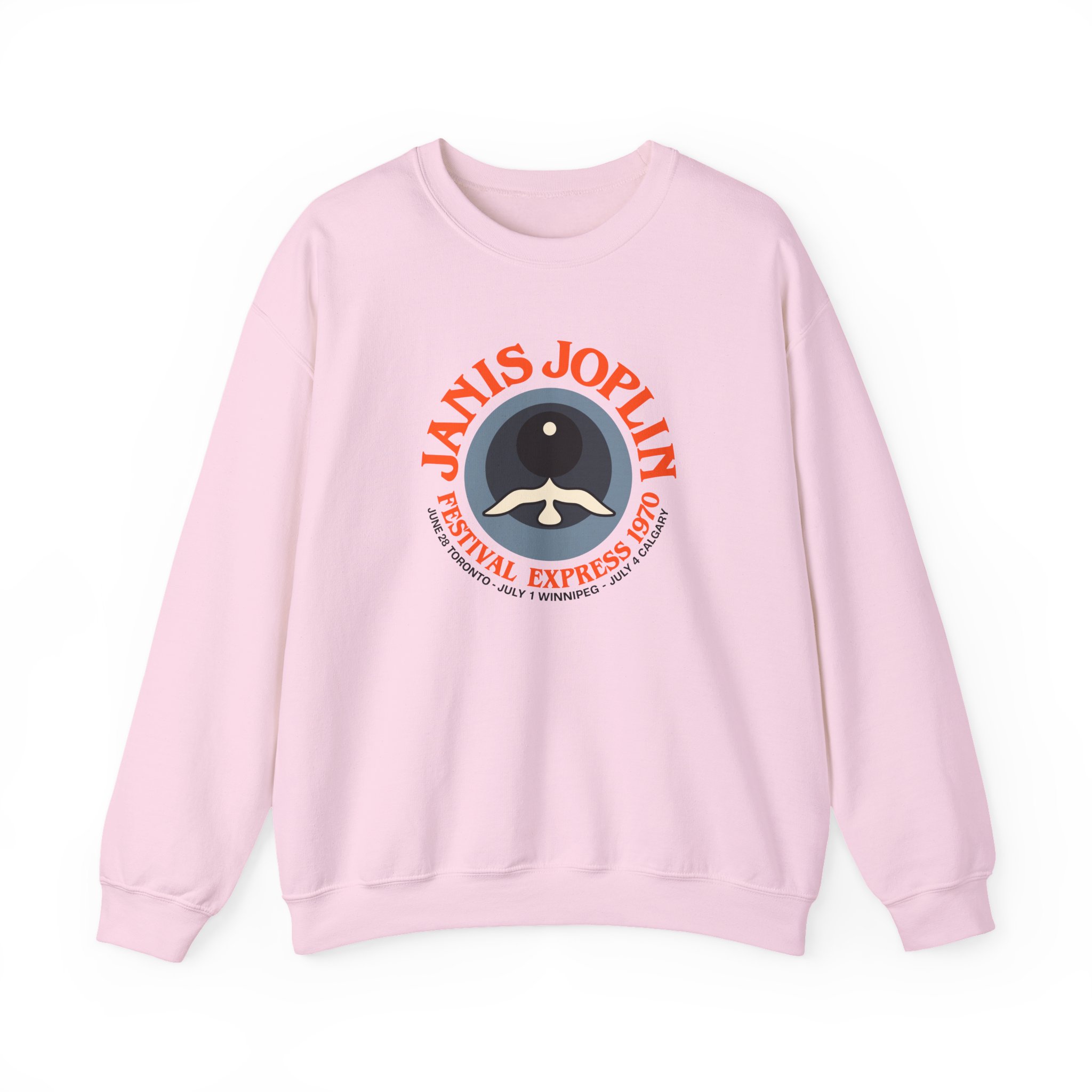 Janis Joplin Festival Express 1970 Unisex Heavy Blend™ Crewneck Sweatshirt - Image 13