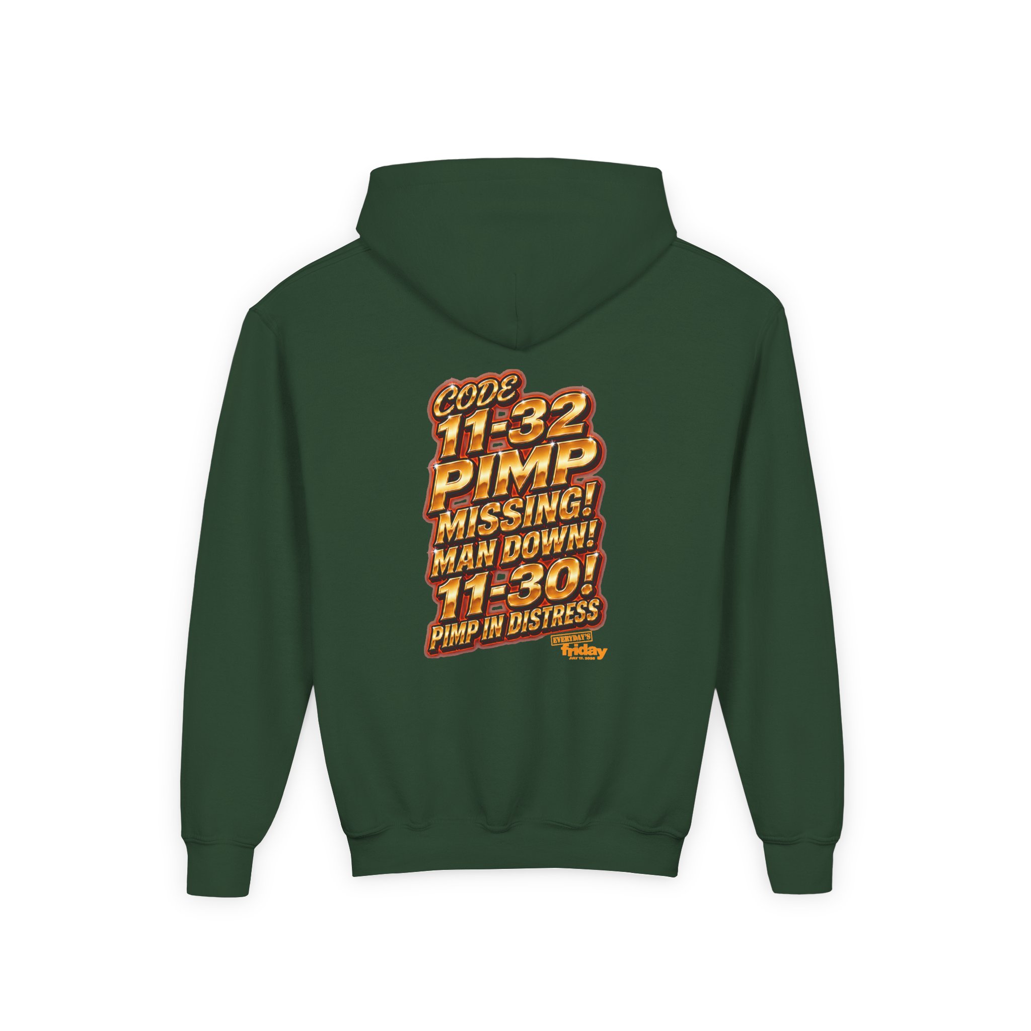 Ice Cube Pimp Youth Heavy Blend Hooded Sweatshirt - Image 4