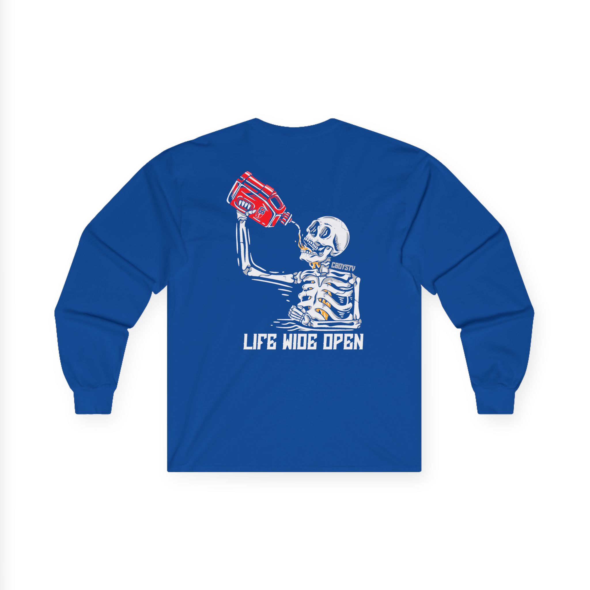 Cboystv Soul Fuel Unisex Ultra Cotton Long Sleeve Tee - Image 12