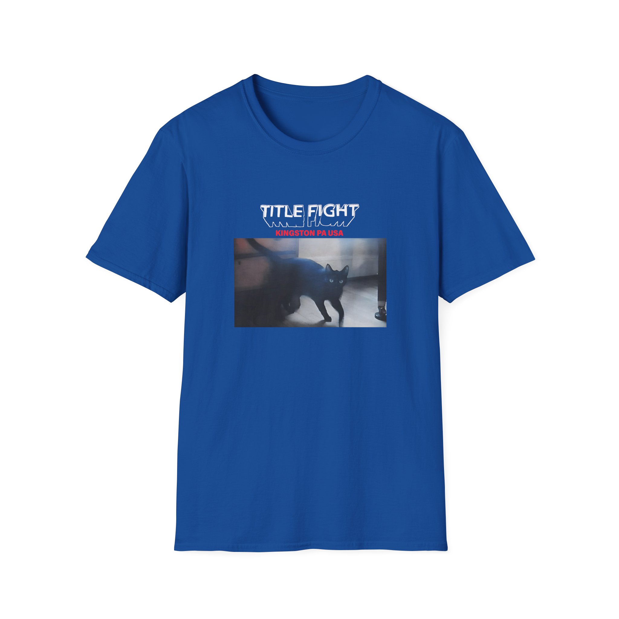 Cold Cuts Title Fight Kingston Cat Unisex Softstyle T-Shirt - Image 11