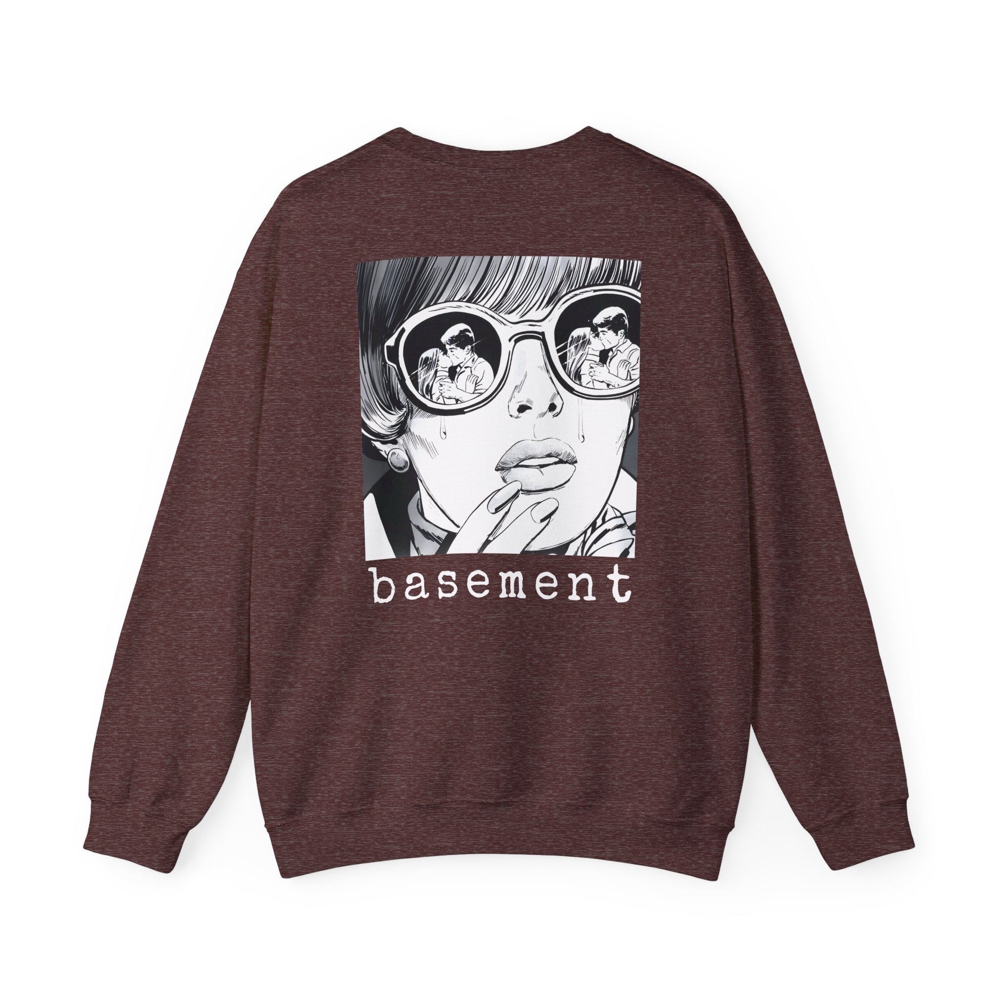 Cold Cuts Basement Couple Unisex Heavy Blend™ Crewneck Sweatshirt - Image 4