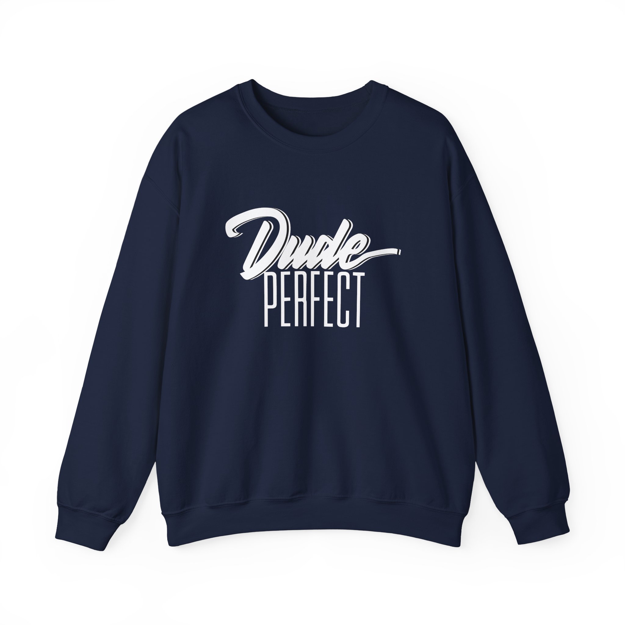 Dude Perfect Dude Script Unisex Heavy Blend™ Crewneck Sweatshirt - Image 21