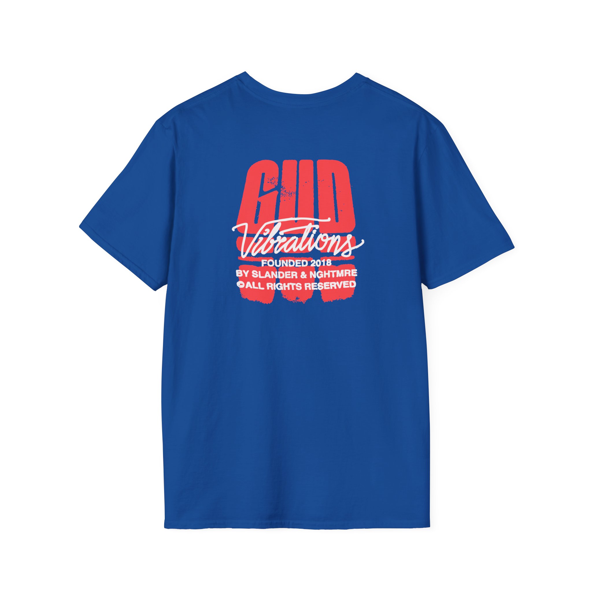 Slander Gud Vibrations Graffiti Unisex Softstyle T-Shirt - Image 16