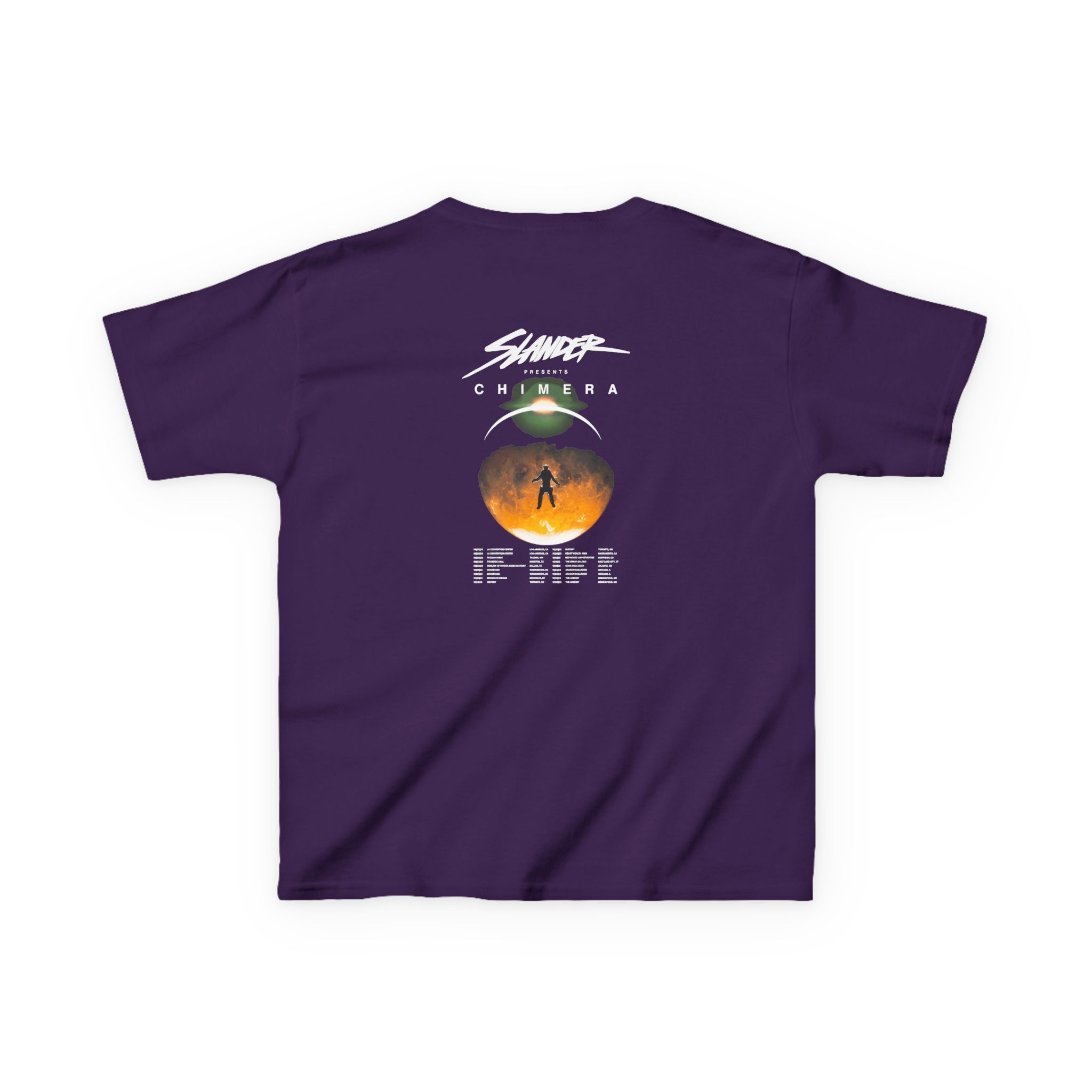 Kids Slander Gud Vibrations Graffiti Heavy Cotton™ Tee - Image 8