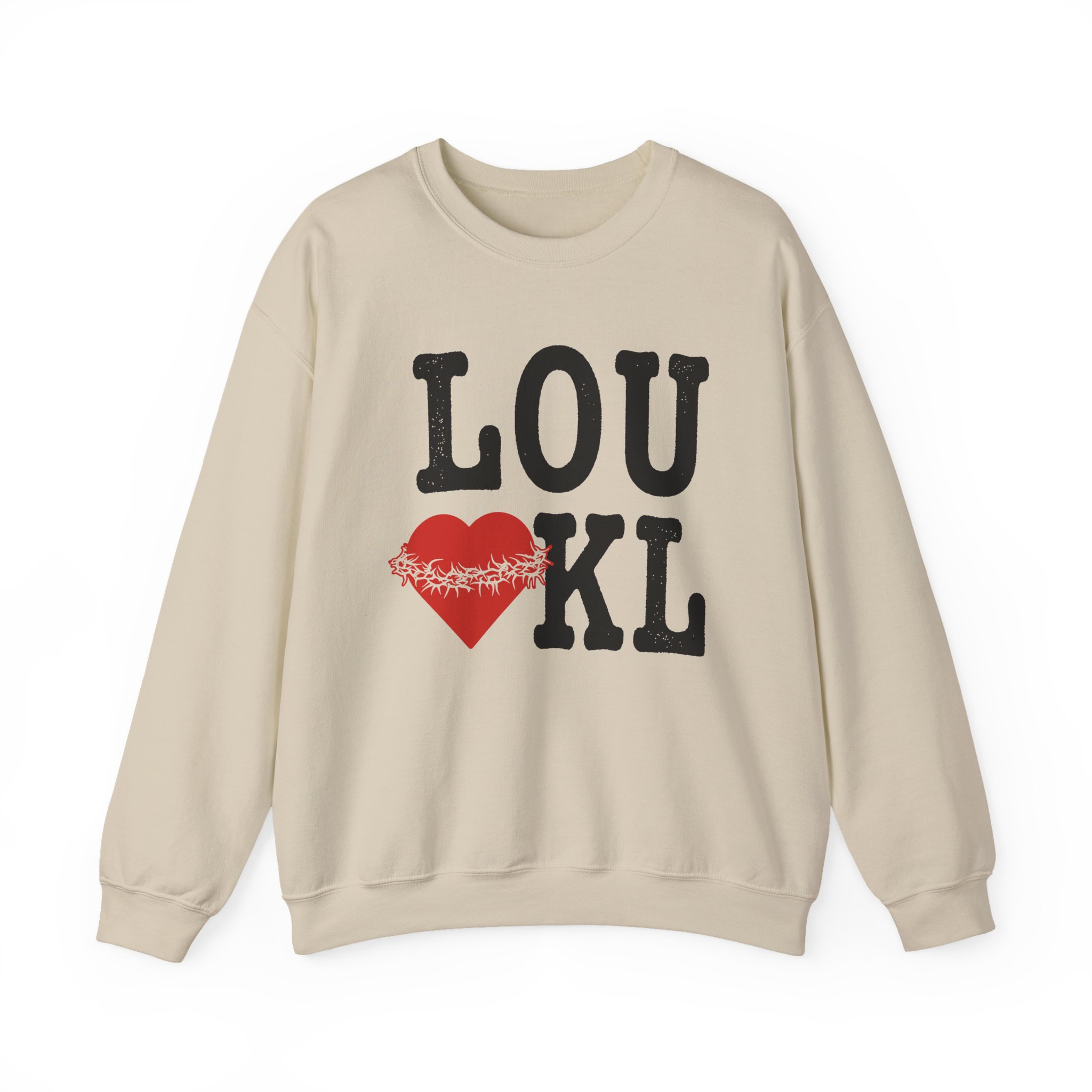 Knocked Loose I Heart Kl Unisex Heavy Blend™ Crewneck Sweatshirt - Image 5