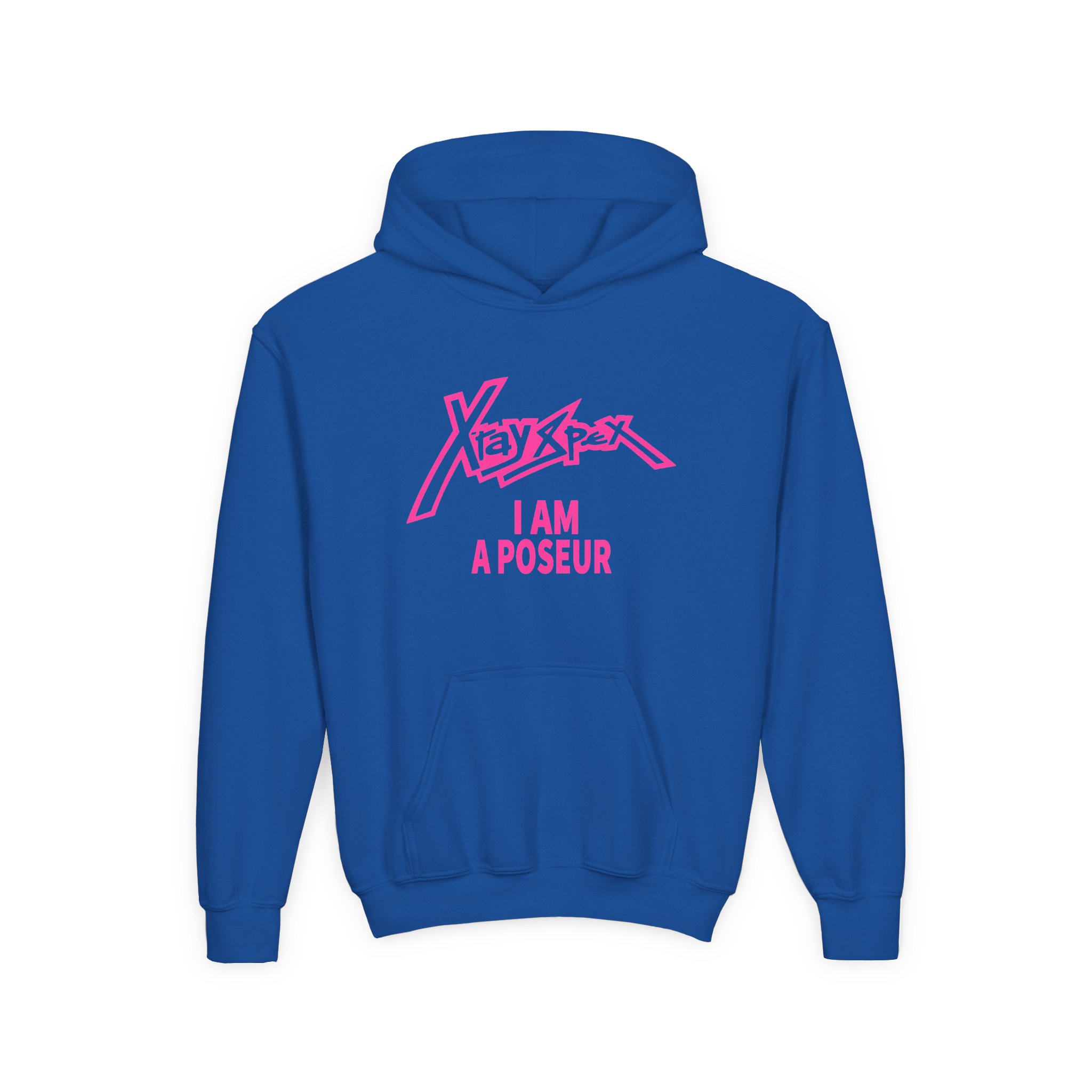 X-ray Spex I Am Aposeur Youth Heavy Blend Hooded Sweatshirt - Image 11